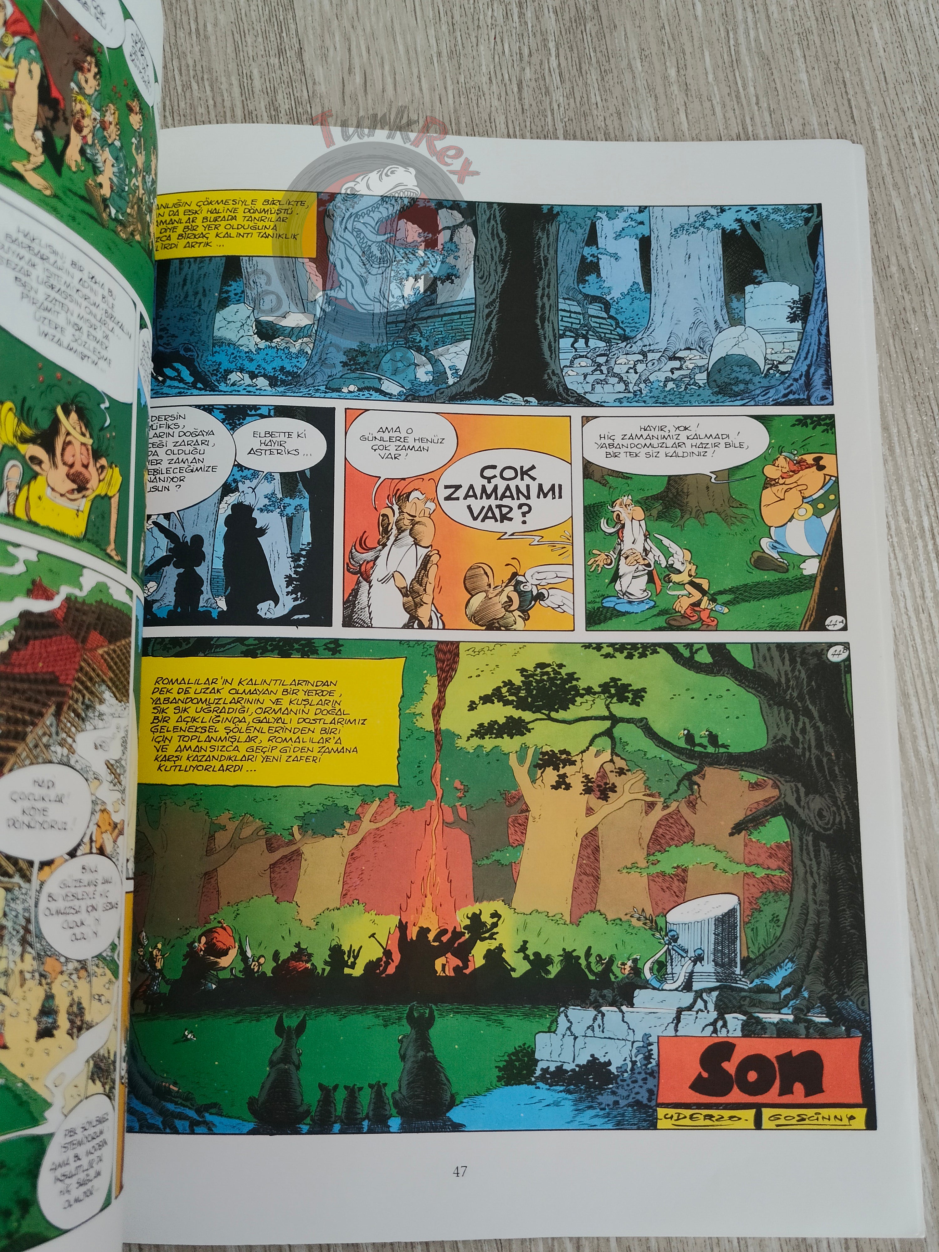 Asterix – The Mansions of the Gods 1998 1st Edition Turkish Edition Comic Turkey