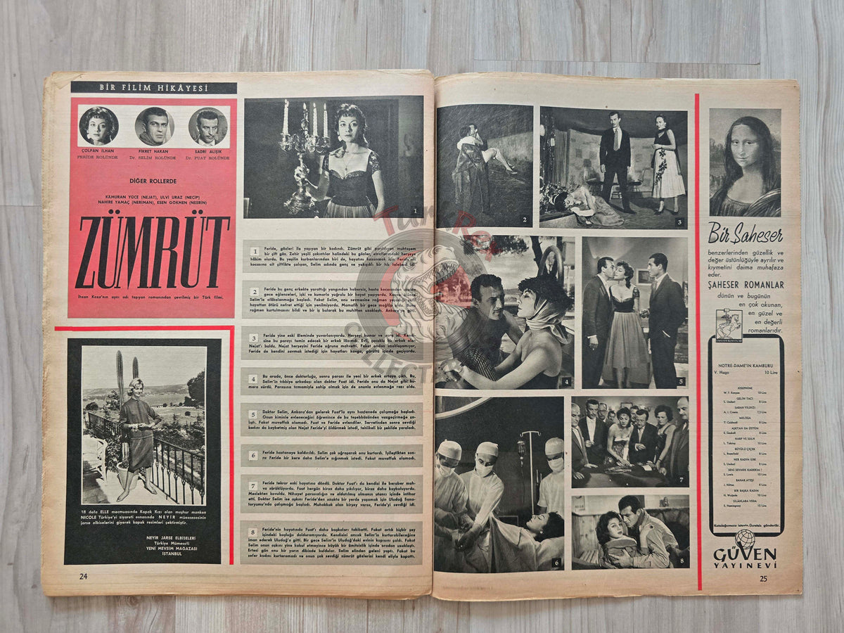 Hayat 1958 Elizabeth Taylor Turkish Mag Turkey Mohammad Reza Pahlavi Iran Nato