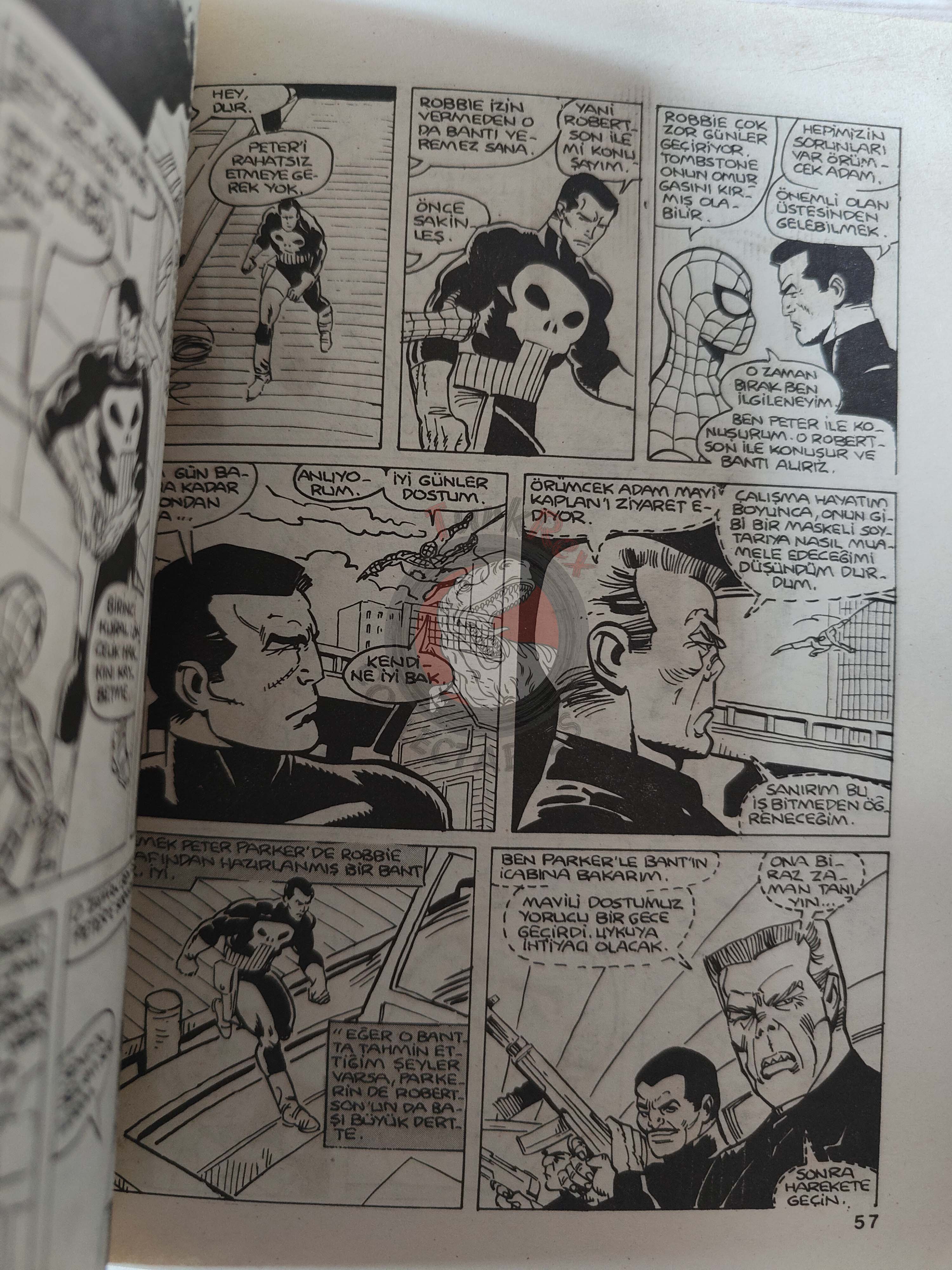 Spider-Man #109 1989 Turkish Comic Turkey Spectacular #139 #140 #141 #142