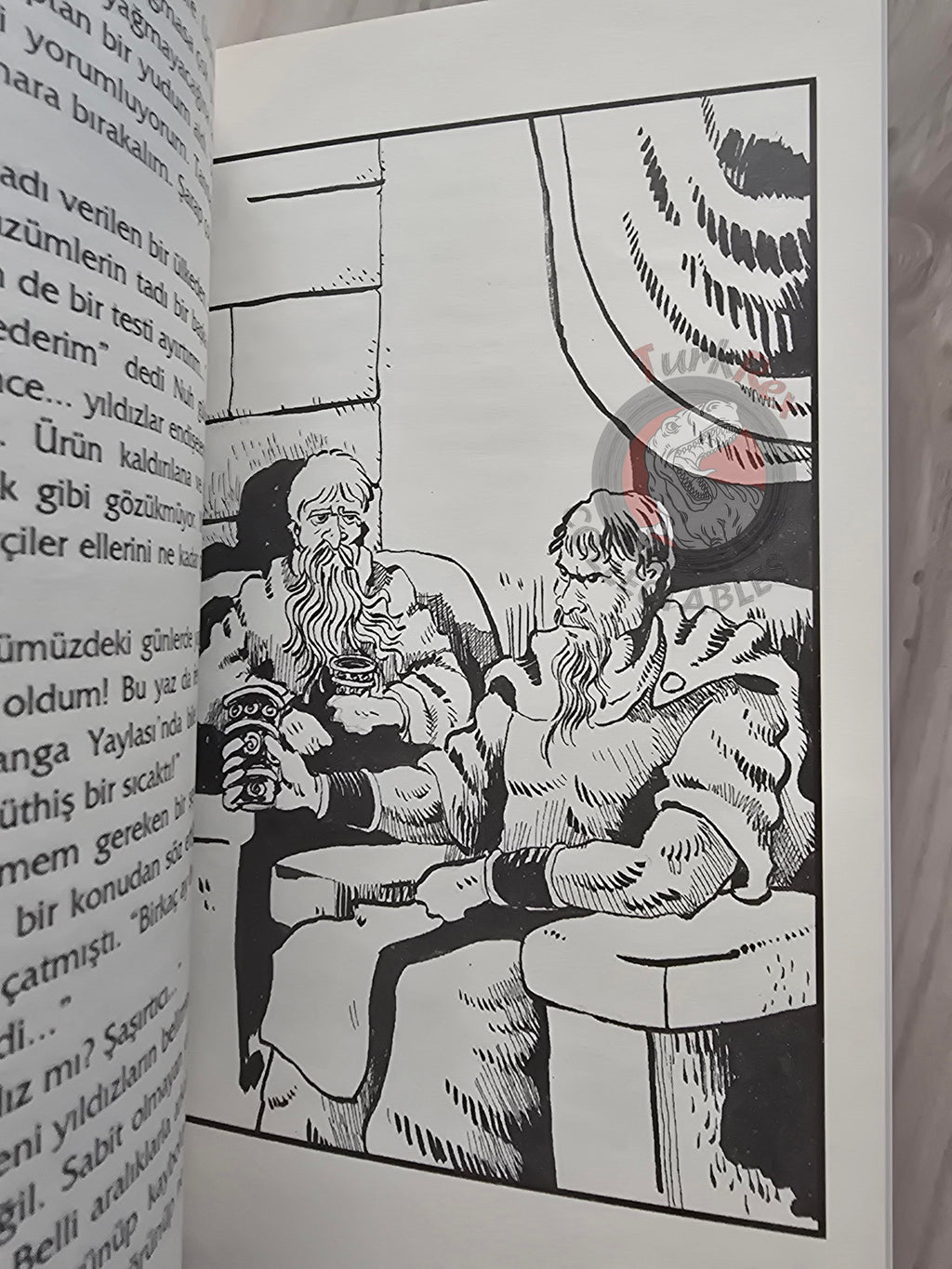 Flood Myth – Albert Hirsch 2003 Turkish Book Turkey Illustrated by Turkish Artist