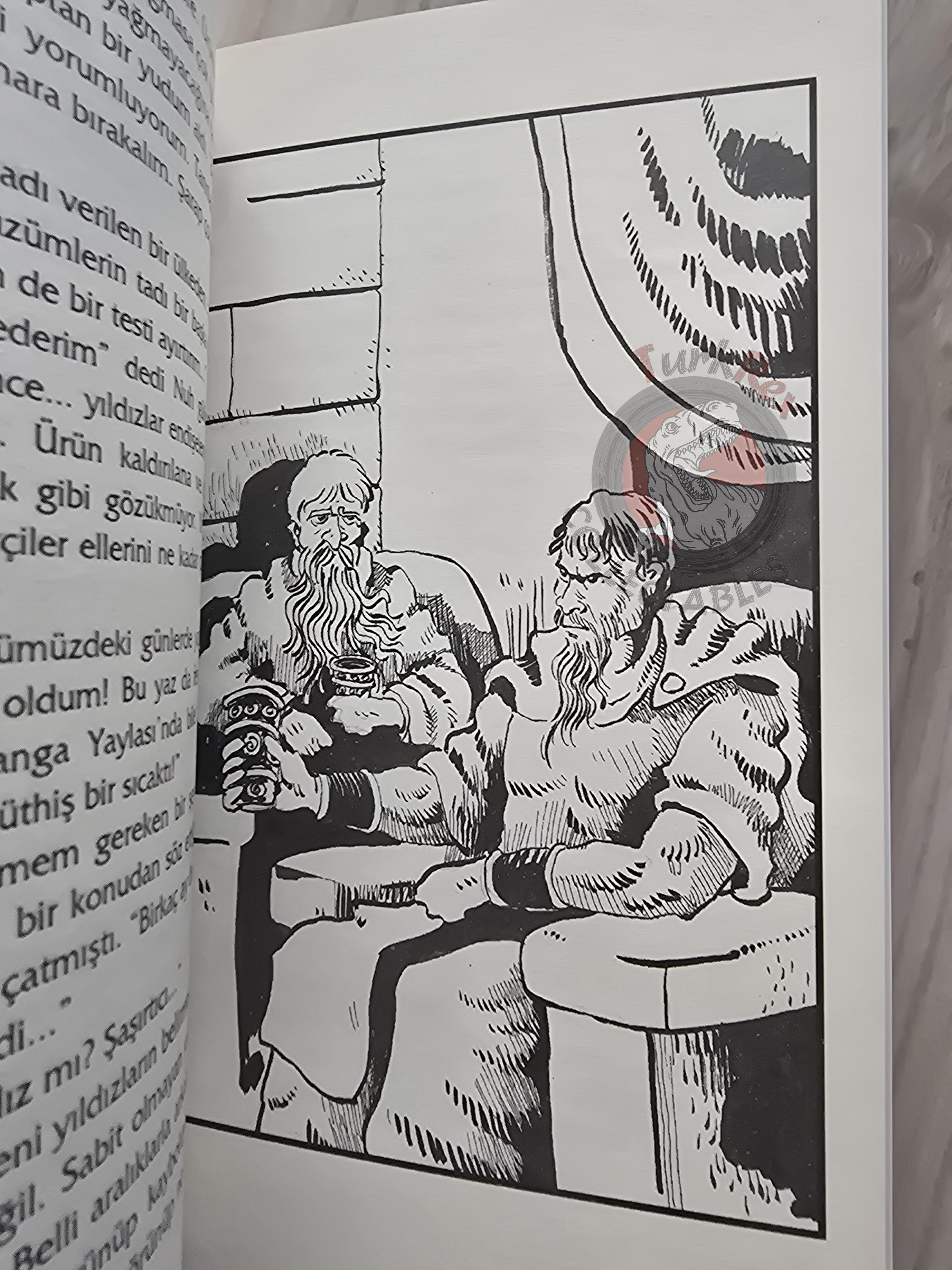 Flood Myth – Albert Hirsch 2003 Turkish Book Turkey Illustrated by Turkish Artist