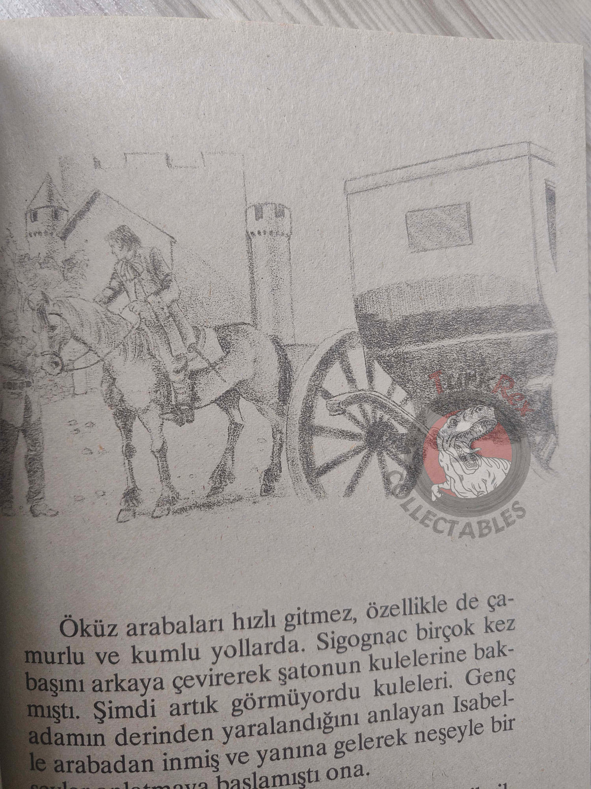Theophile Gautier – Captain Fracasse 1998 Turkish Book Turkey Illustrated