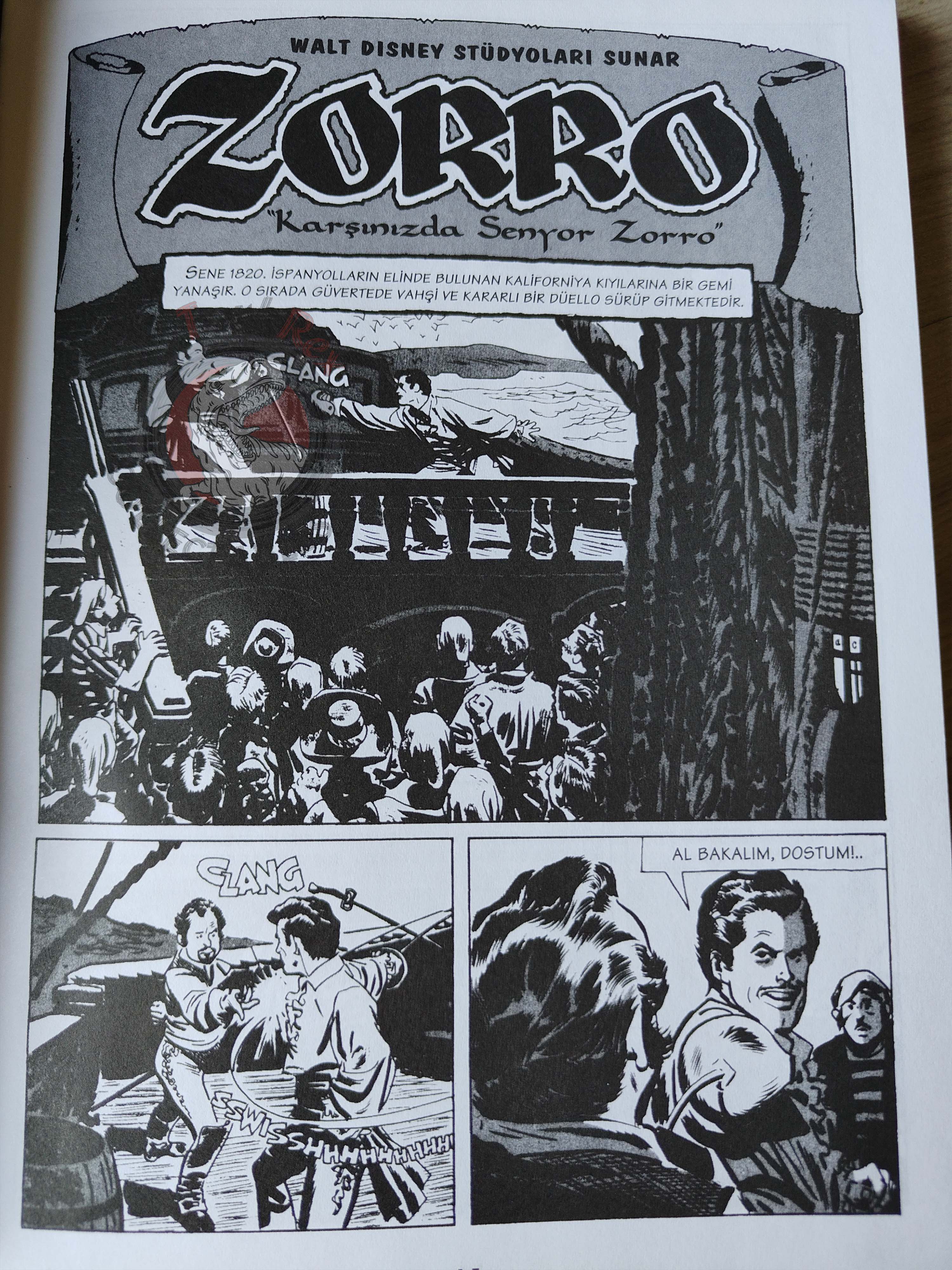The Complete Classic Adventures of Zorro – Alex Toth Turkish Comic Turkey HC