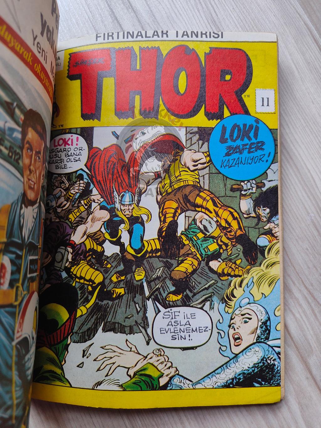Thor #4 1985 Turkish Comic Turkey The Mighty Thor #193–196 Silver Surfer