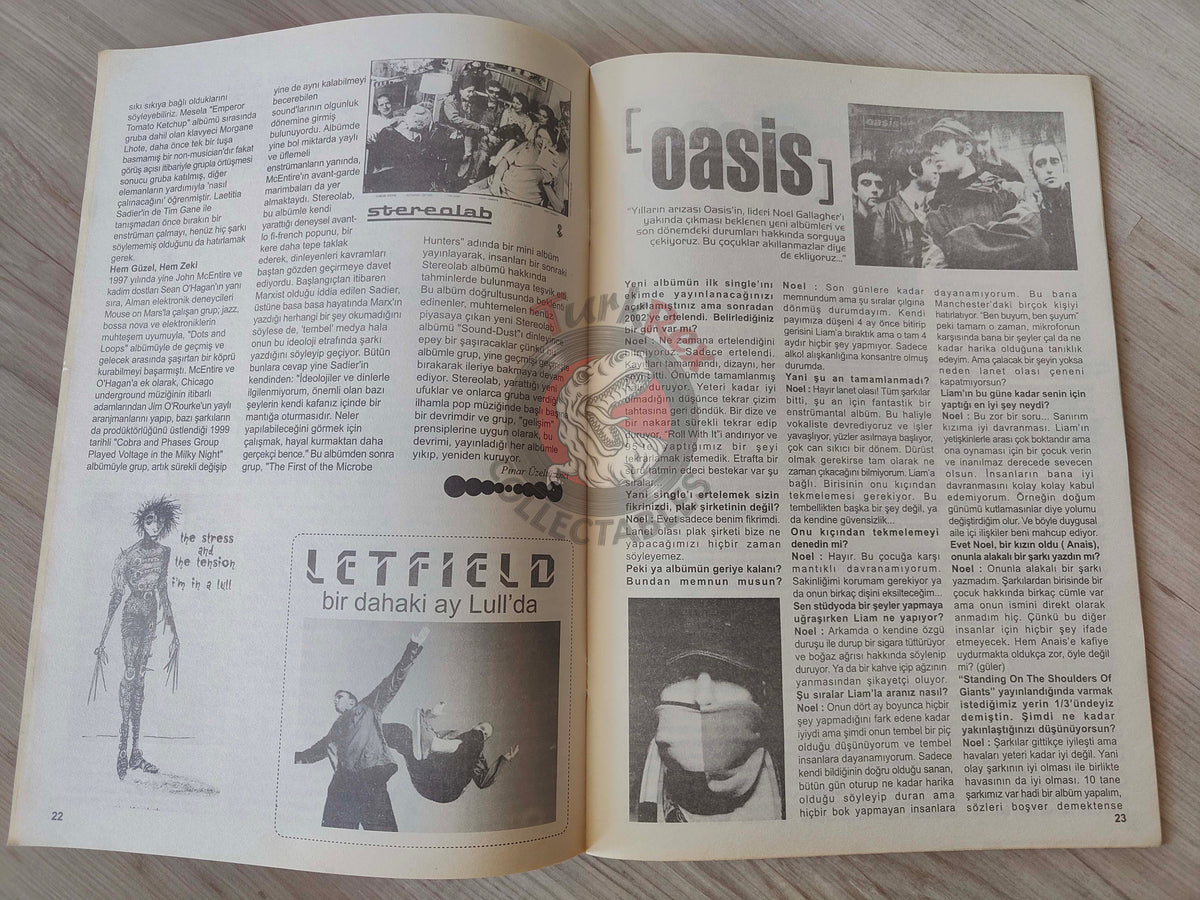 Lull 2002 The Smiths Oasis Turkish Mag Turkey Syd Barrett Idlewild Kosheen