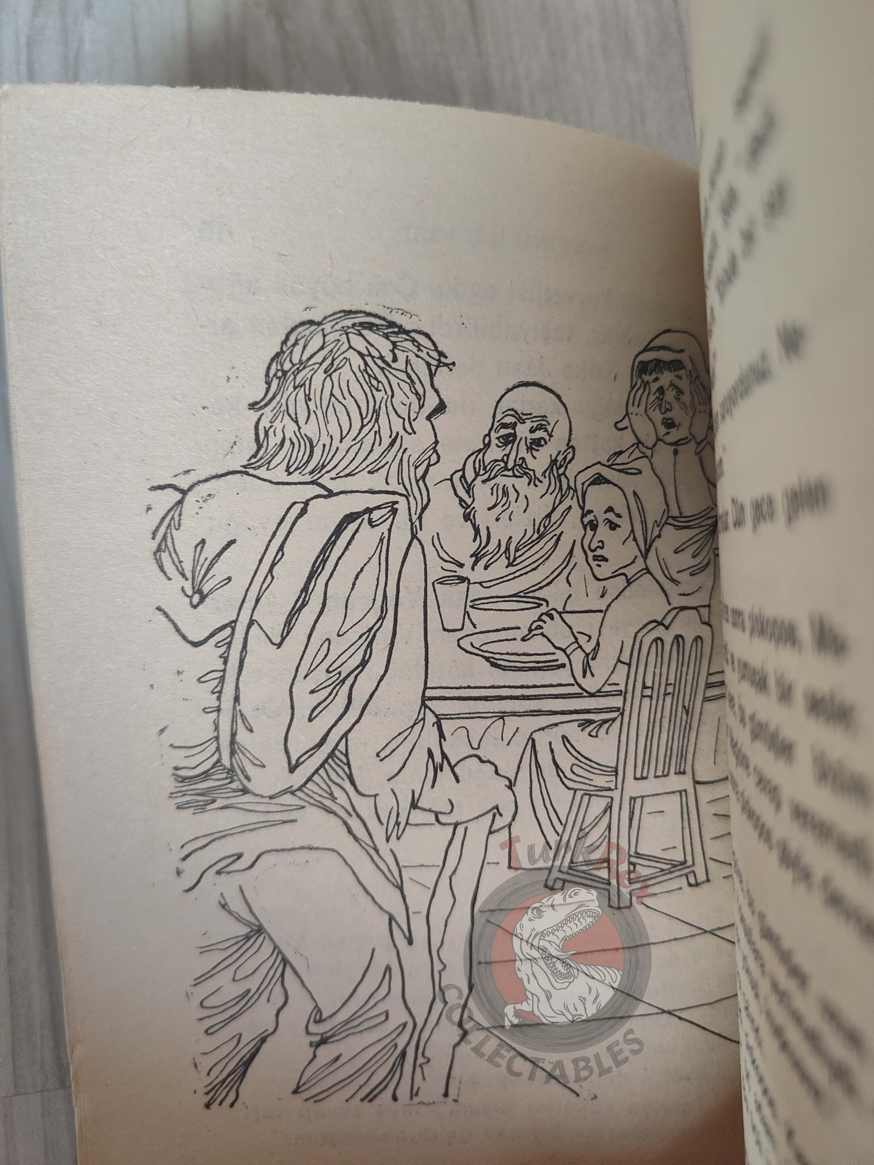 Victor Hugo –  Fantine and Her Daughter 1969 Illustrated Turkish Book Turkey