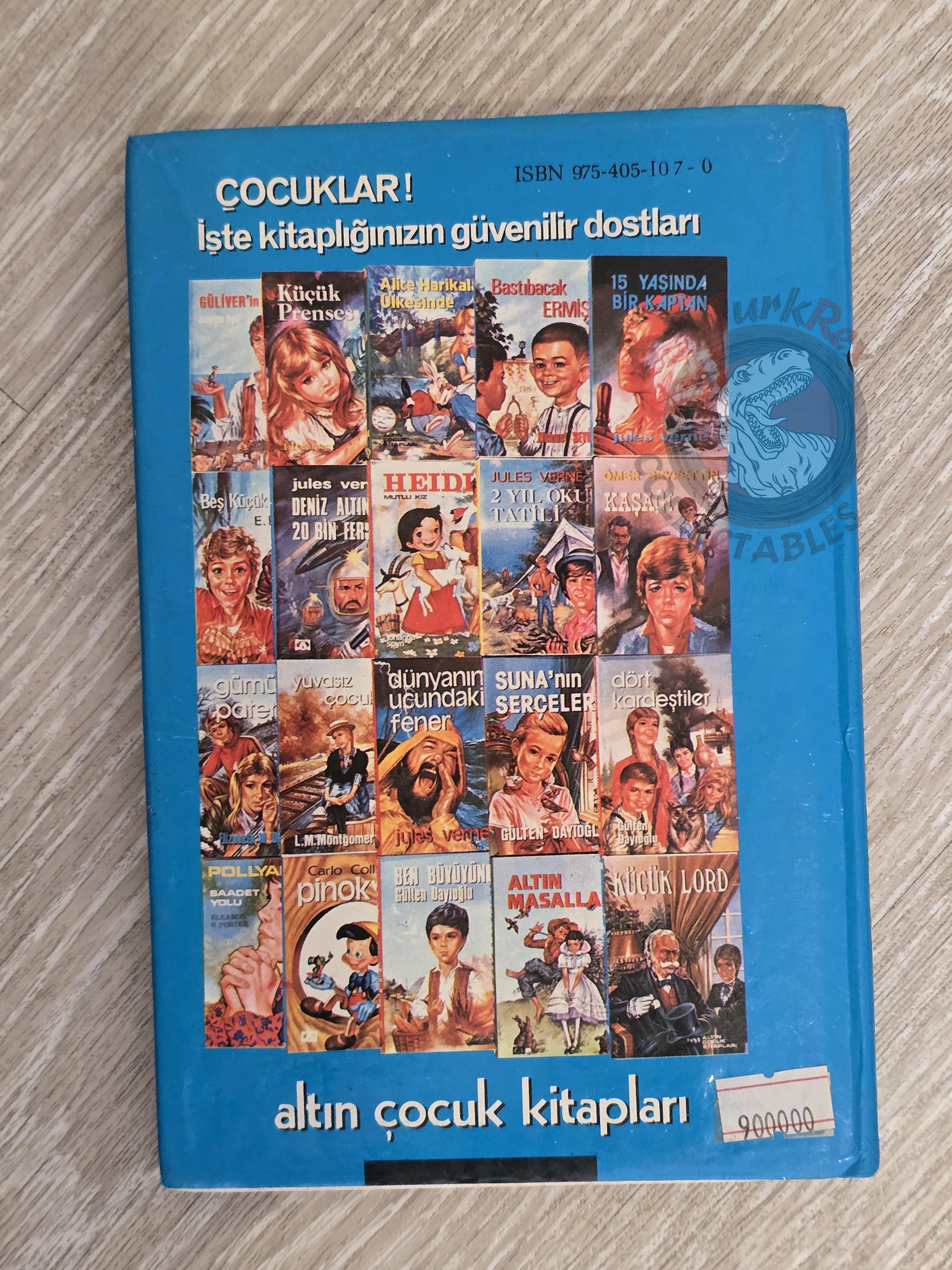 Sinbad the Sailor 1989 HC/DJ Turkish Book Turkey 1001 Nights
