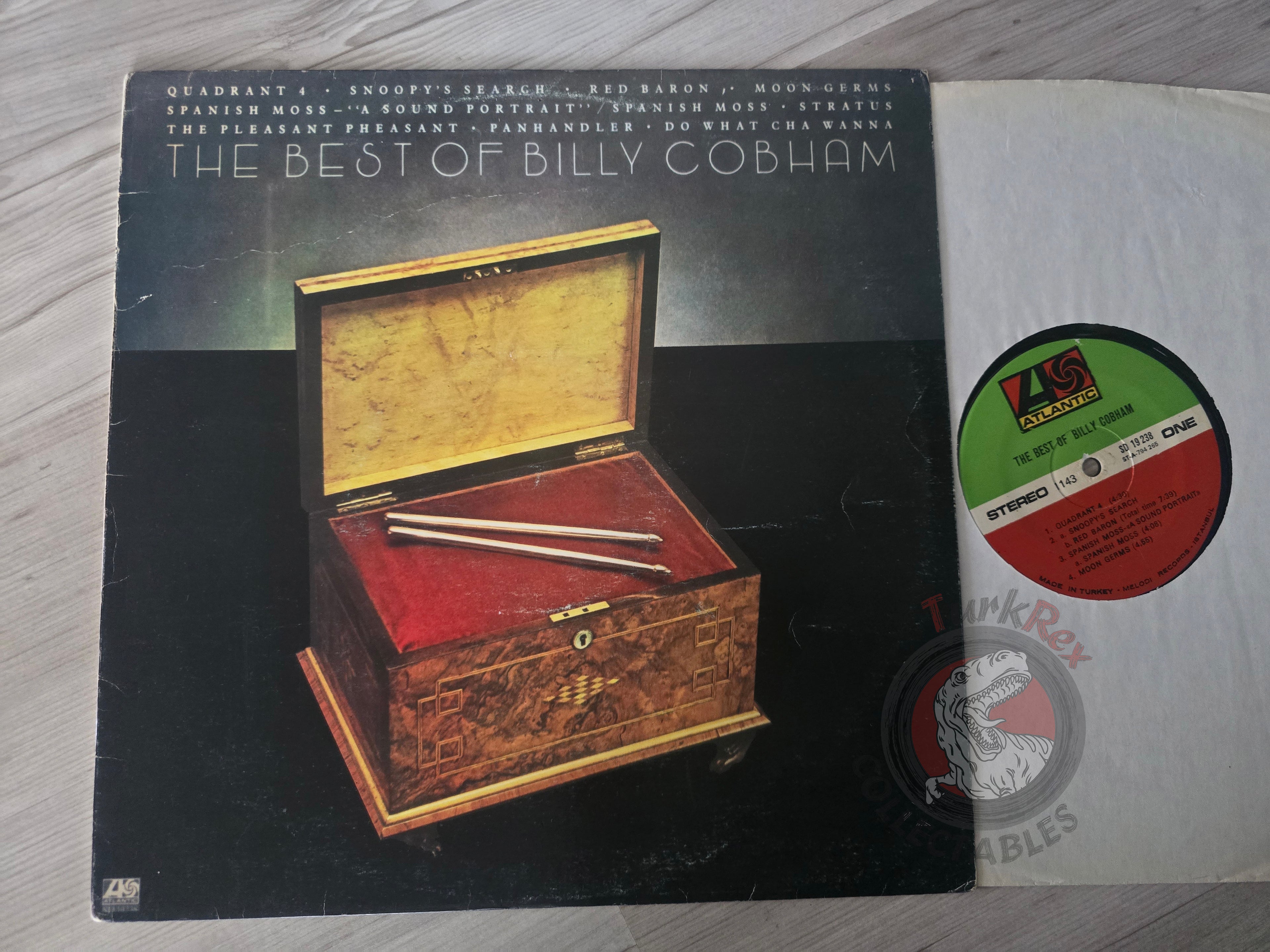 Billy Cobham – The Best Of Billy Cobham Turkish Pressing Vinyl Turkey Edition