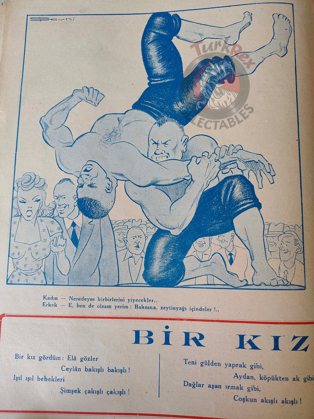 Akbaba 1944 Humor Magazine Turkish Turkey Winston Churchill Germany WW2 era Britain Winston Churchill