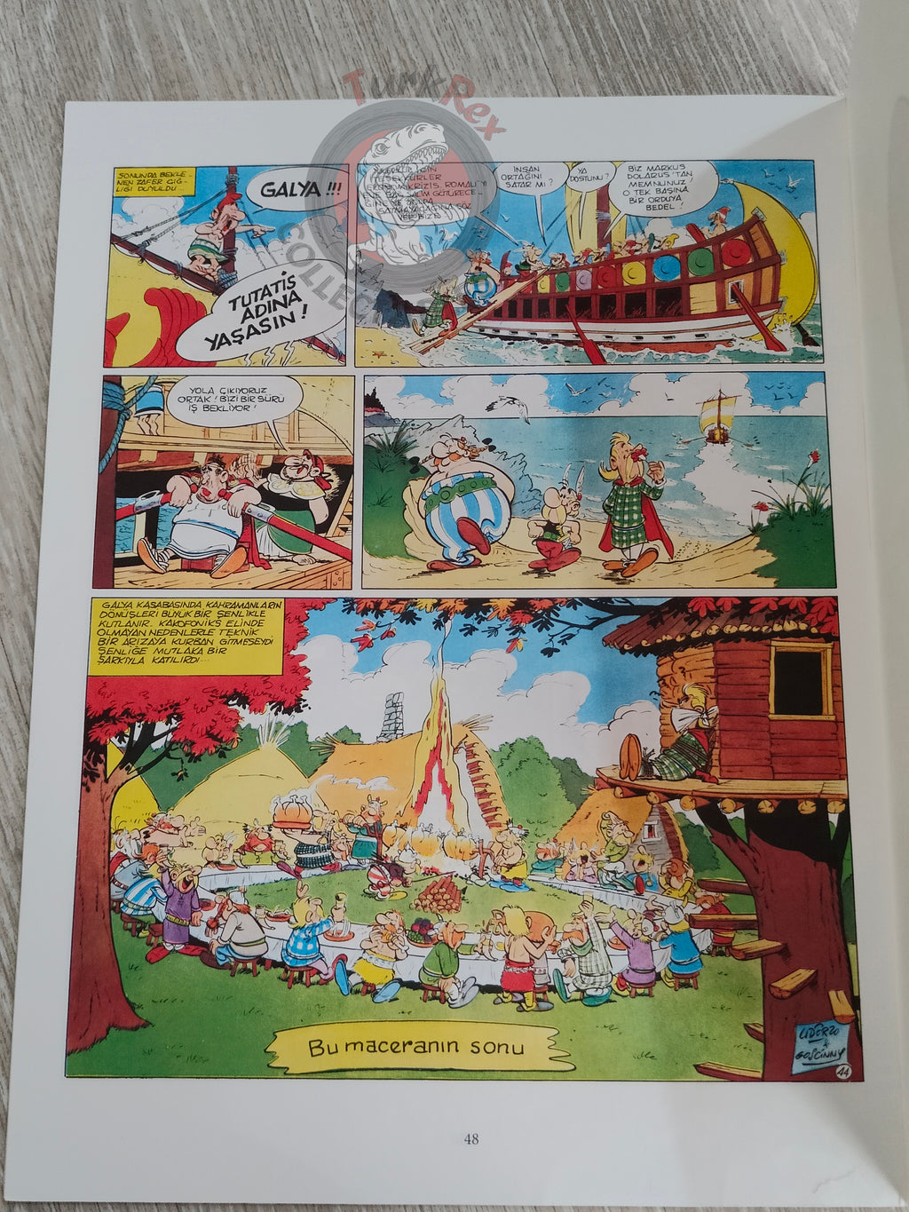 Asterix – Asterix the Gladiator 1996 Turkish Edition Comic Turkey