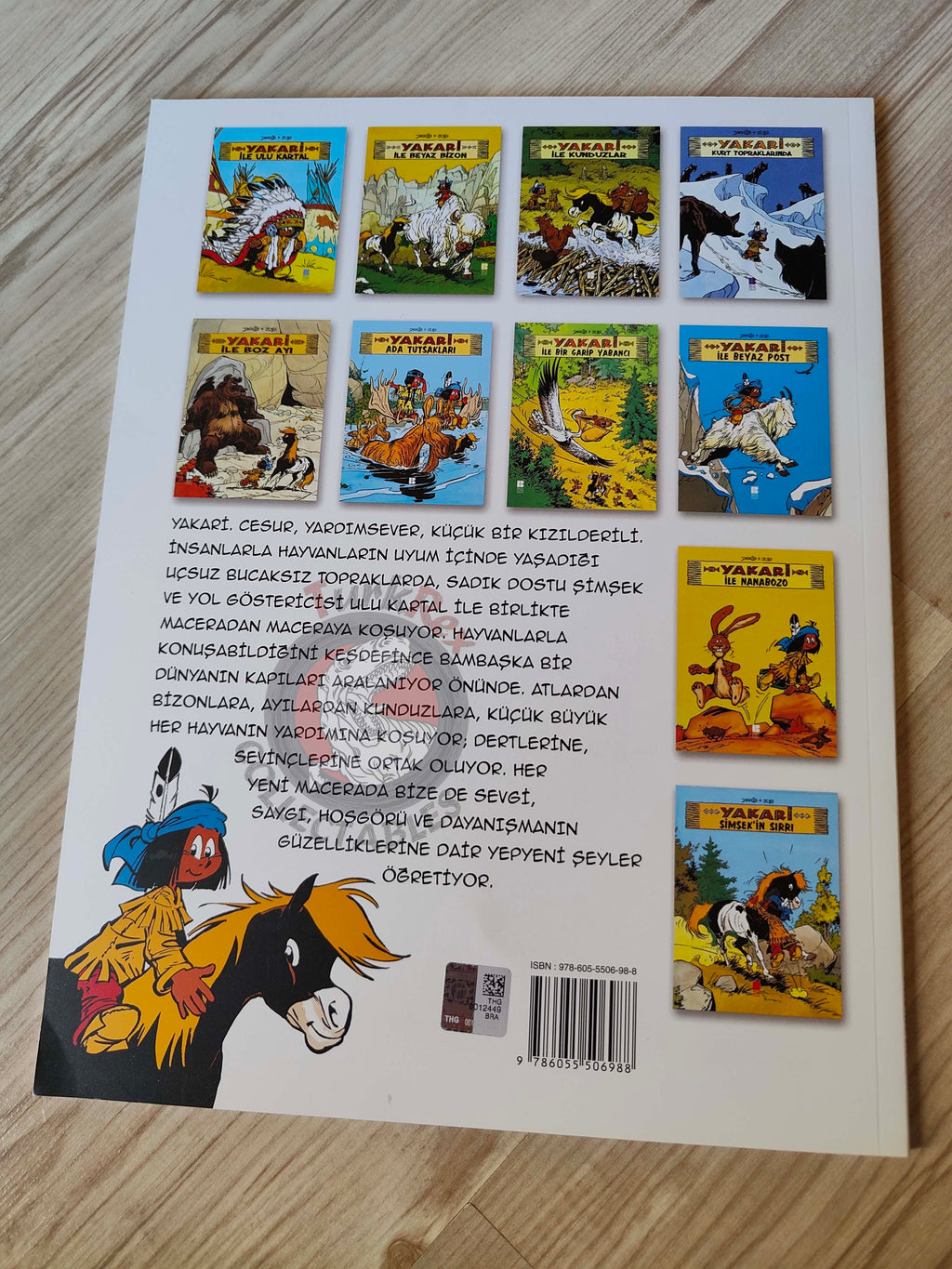 Yakari #6 Le secret de petit tonnerre Turkish Comic Turkey Derib + Job