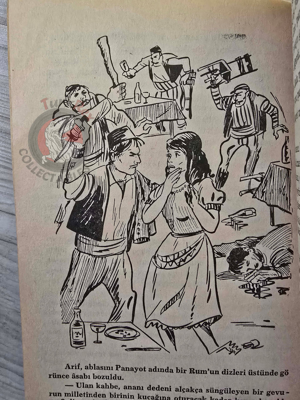 Raif Cılasun – The Monster Man 1968 Turkish Book Turkey Illustrated
