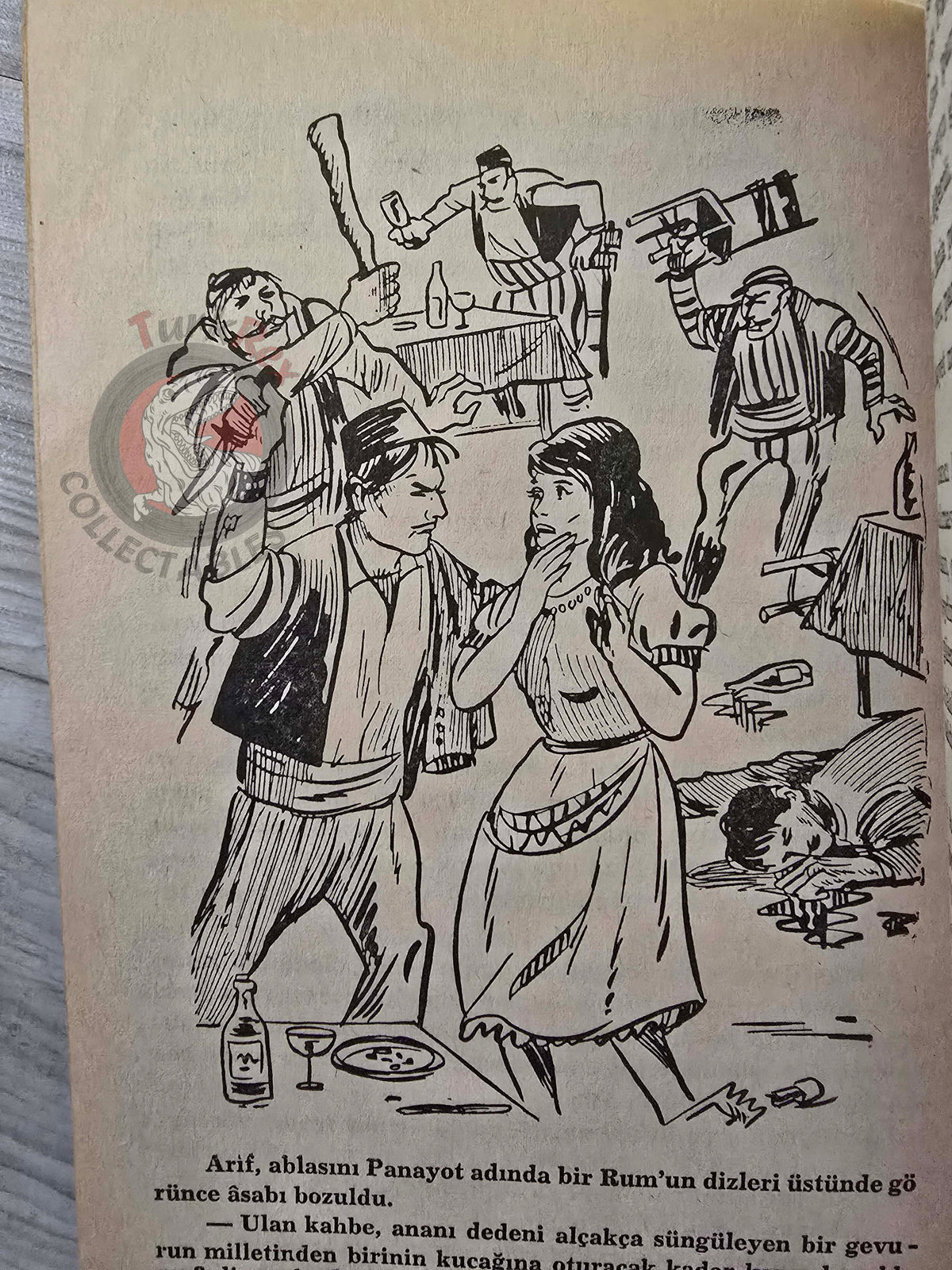Raif Cılasun – The Monster Man 1968 Turkish Book Turkey Illustrated