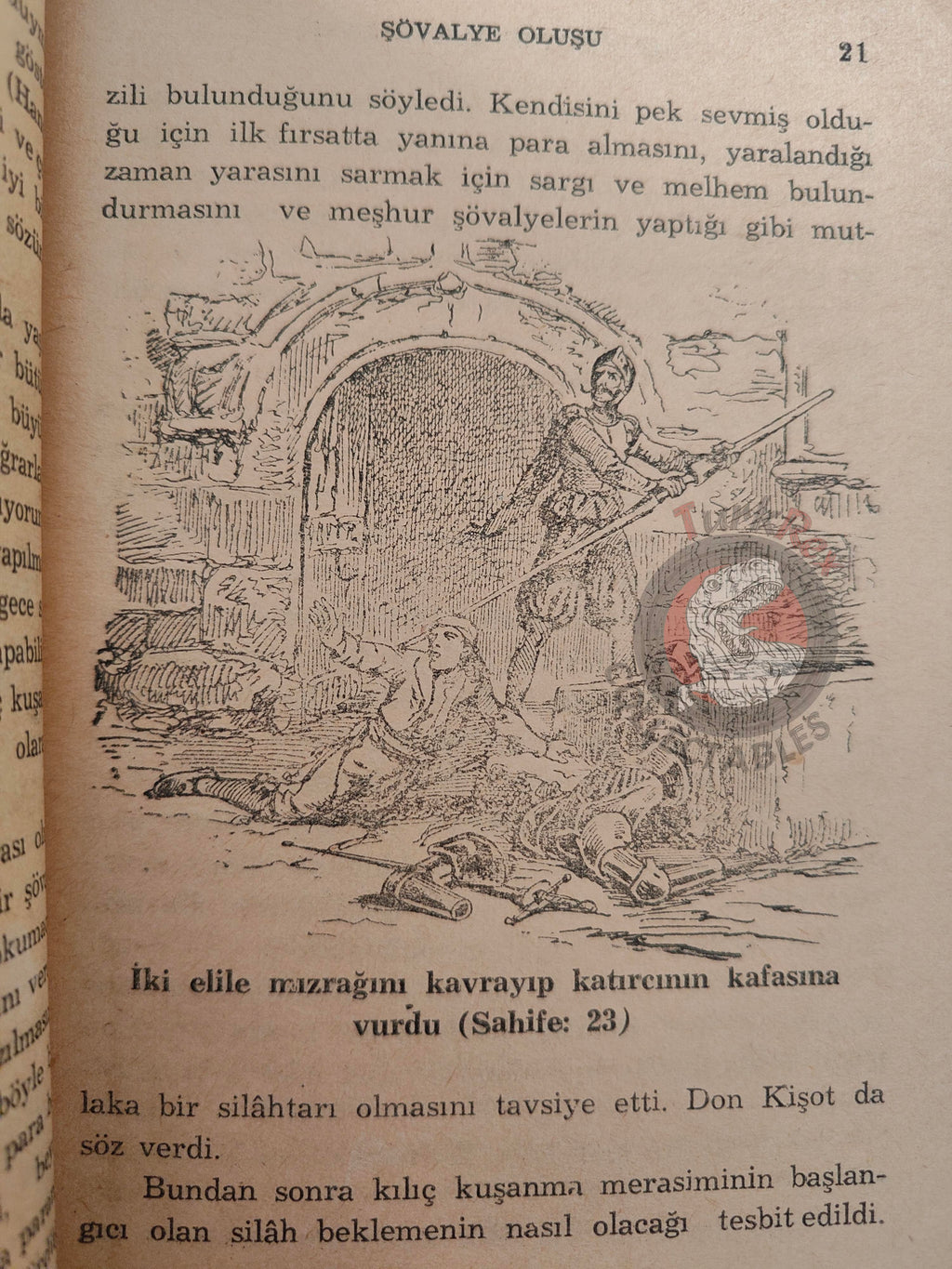 Miguel de Cervantes – Don Quixote 1960s Turkish Book Turkey Illustrated