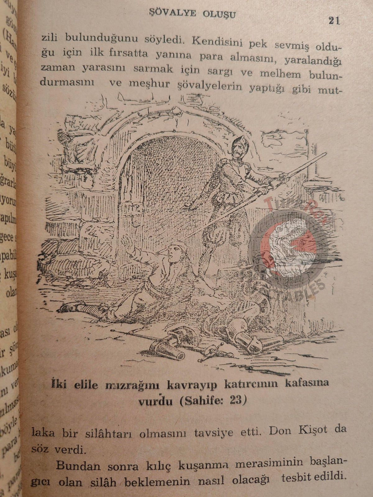 Miguel de Cervantes – Don Quixote 1960s Turkish Book Turkey Illustrated