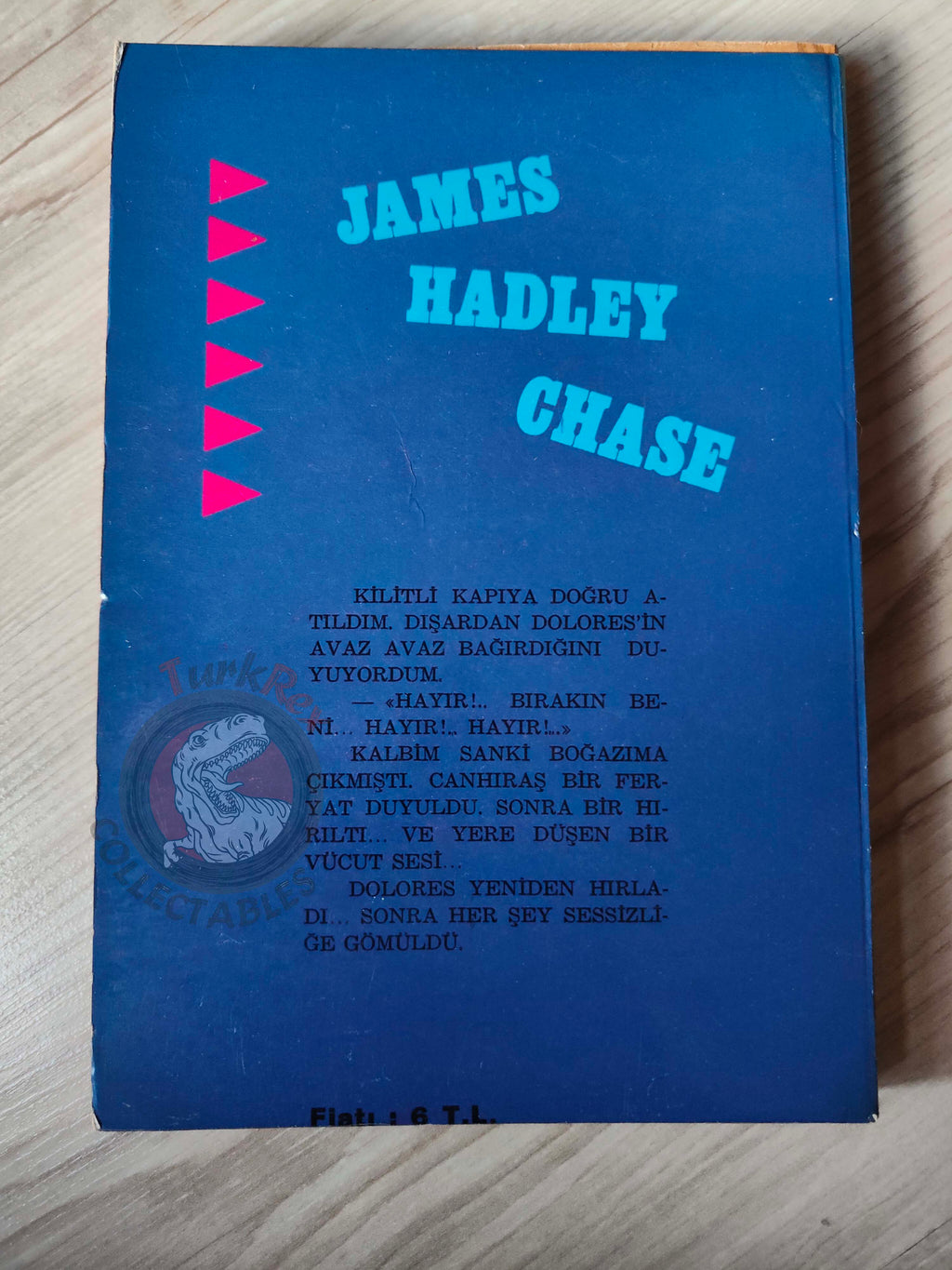 James Hadley Chase – Hit and Run 1968 1st Turkish Book Turkey
