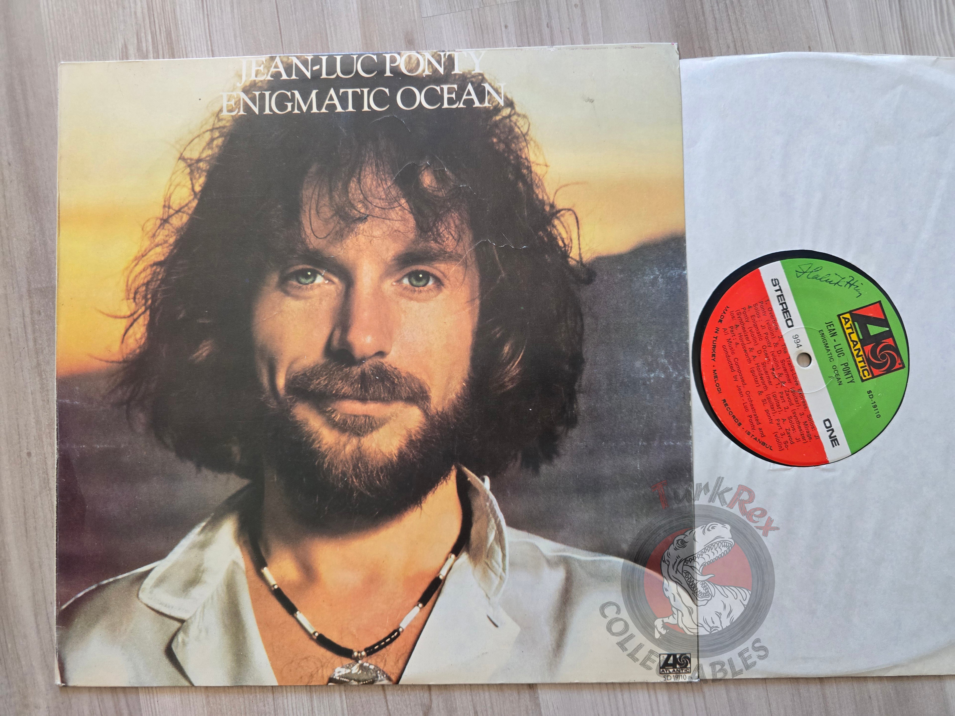Jean-Luc Ponty – Enigmatic Ocean  Turkish Pressing Vinyl Turkey Edition