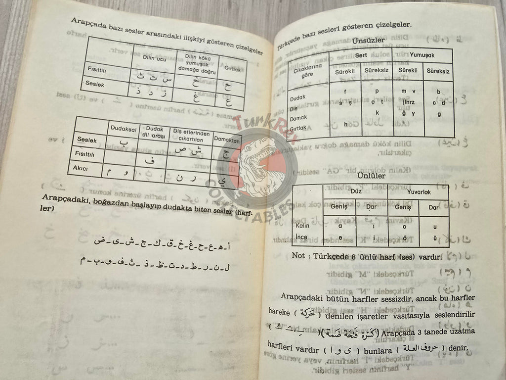 Arabic Teaching for Turks 1985 Book Turkey Saudi Arabia Friendship and Culture Association