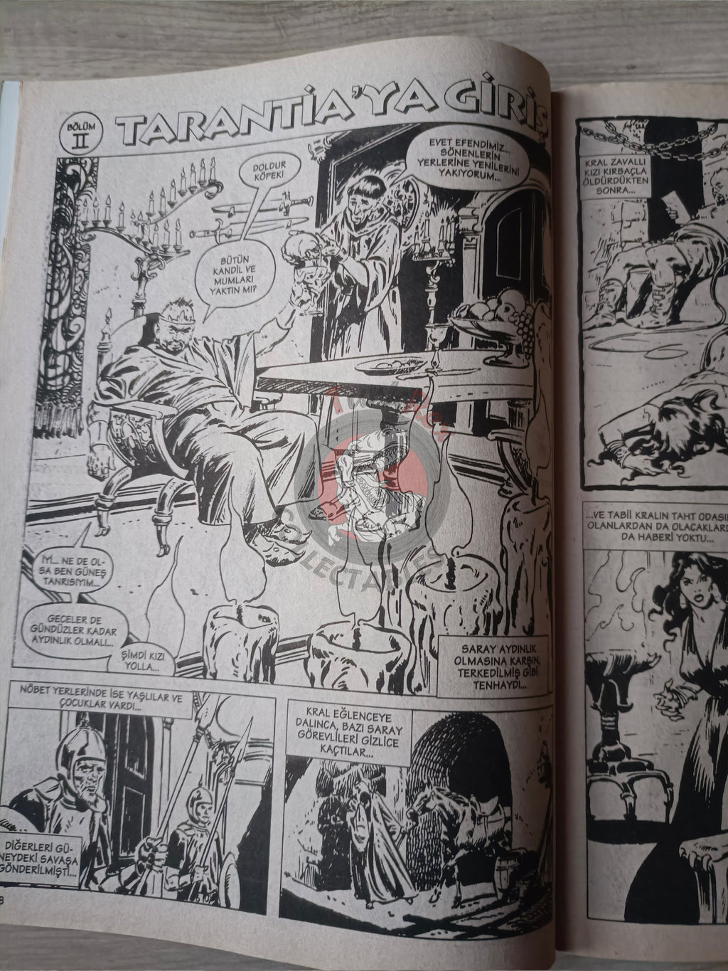 Kral Conan #8 The Savage Sword of #52 #214 Turkish Comic Turkey