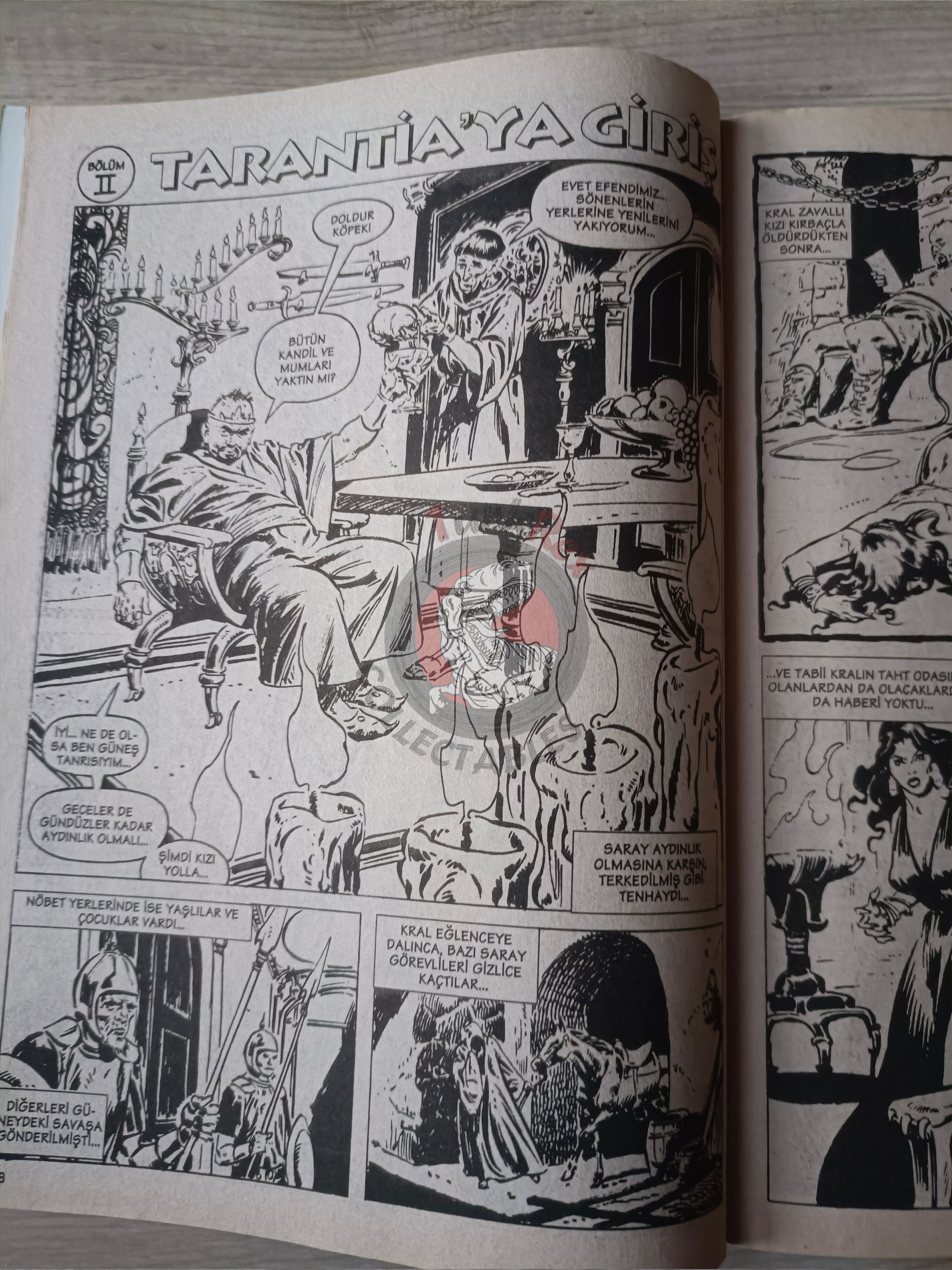 Kral Conan #8 The Savage Sword of #52 #214 Turkish Comic Turkey