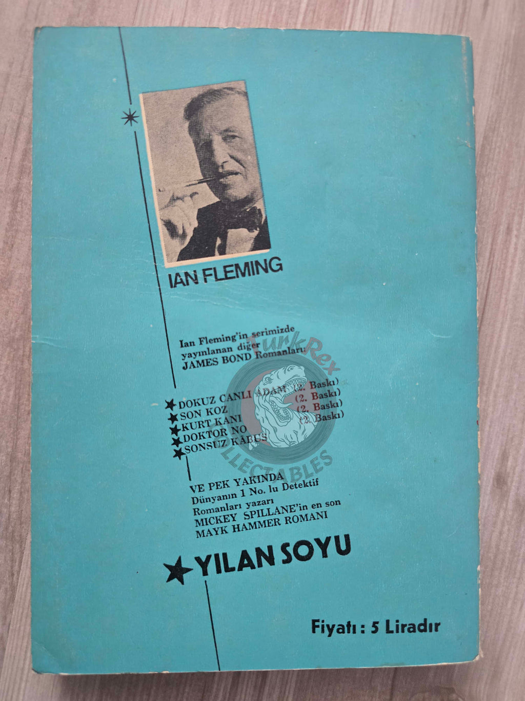 James Bond - Thunderball 1966 1st Turkish Book Turkey Ian Fleming