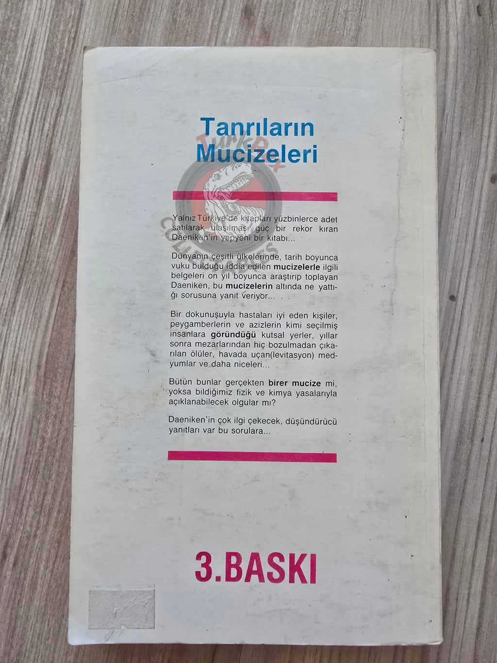 Erich von Däniken – Miracles of the Gods 1992 Turkish Book Turkey Ufology
