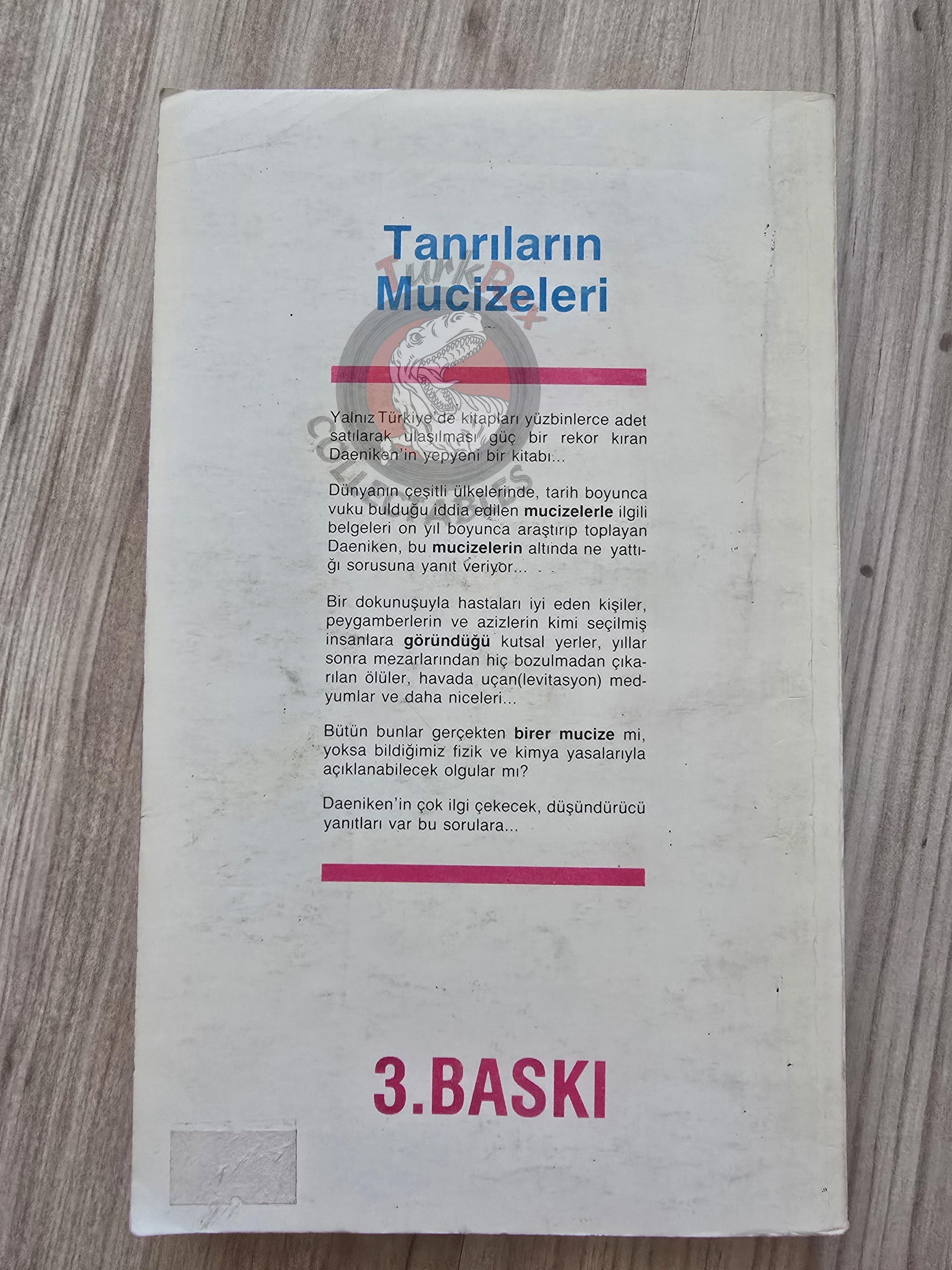 Erich von Däniken – Miracles of the Gods 1992 Turkish Book Turkey Ufology