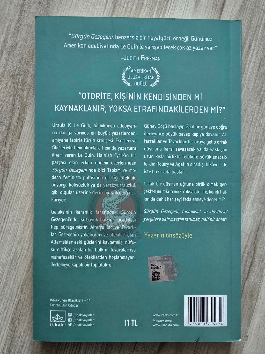 Ursula K. Le Guin – Planet of Exile 2017 Turkish Book Turkey