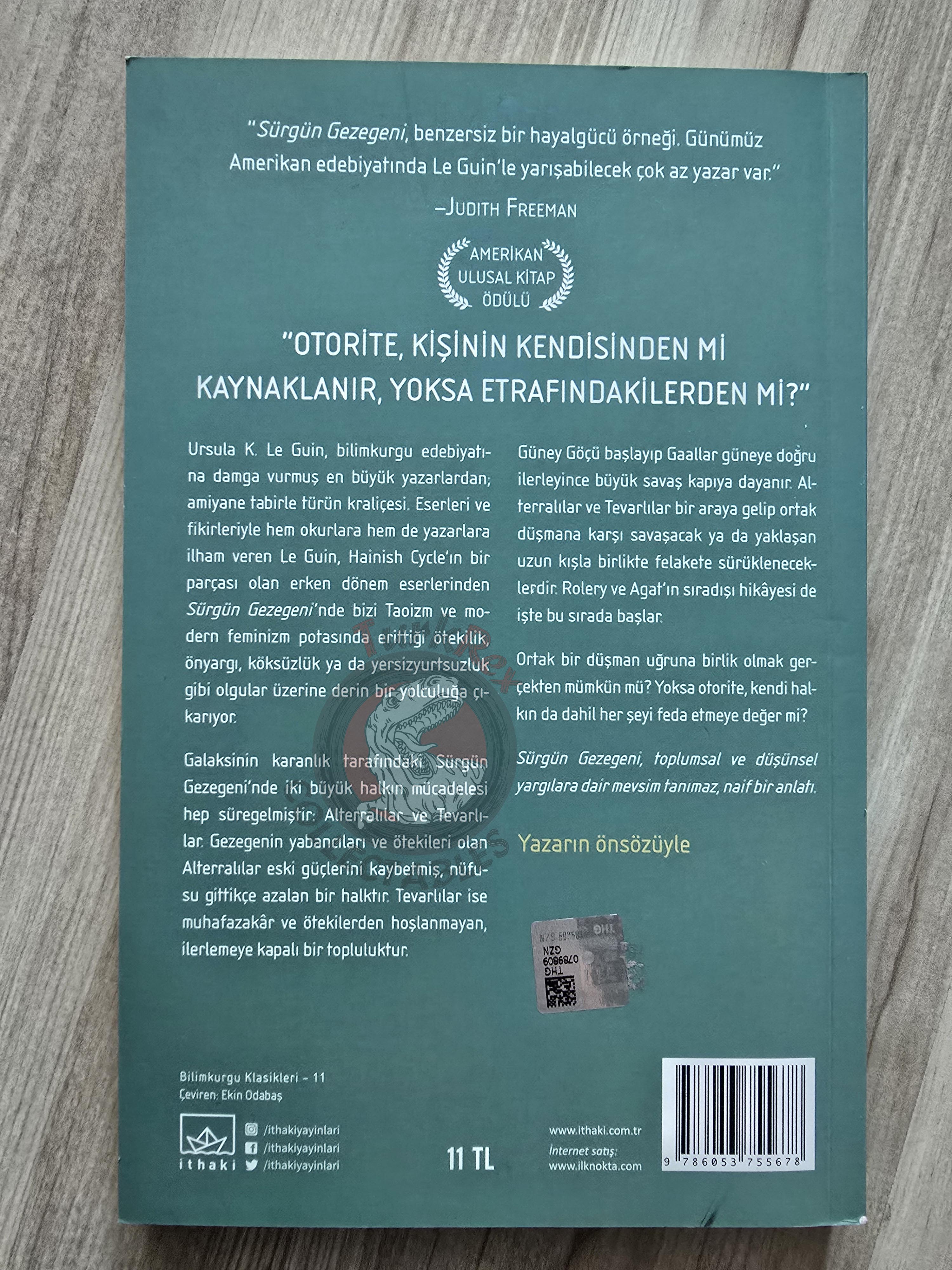 Ursula K. Le Guin – Planet of Exile 2017 Turkish Book Turkey