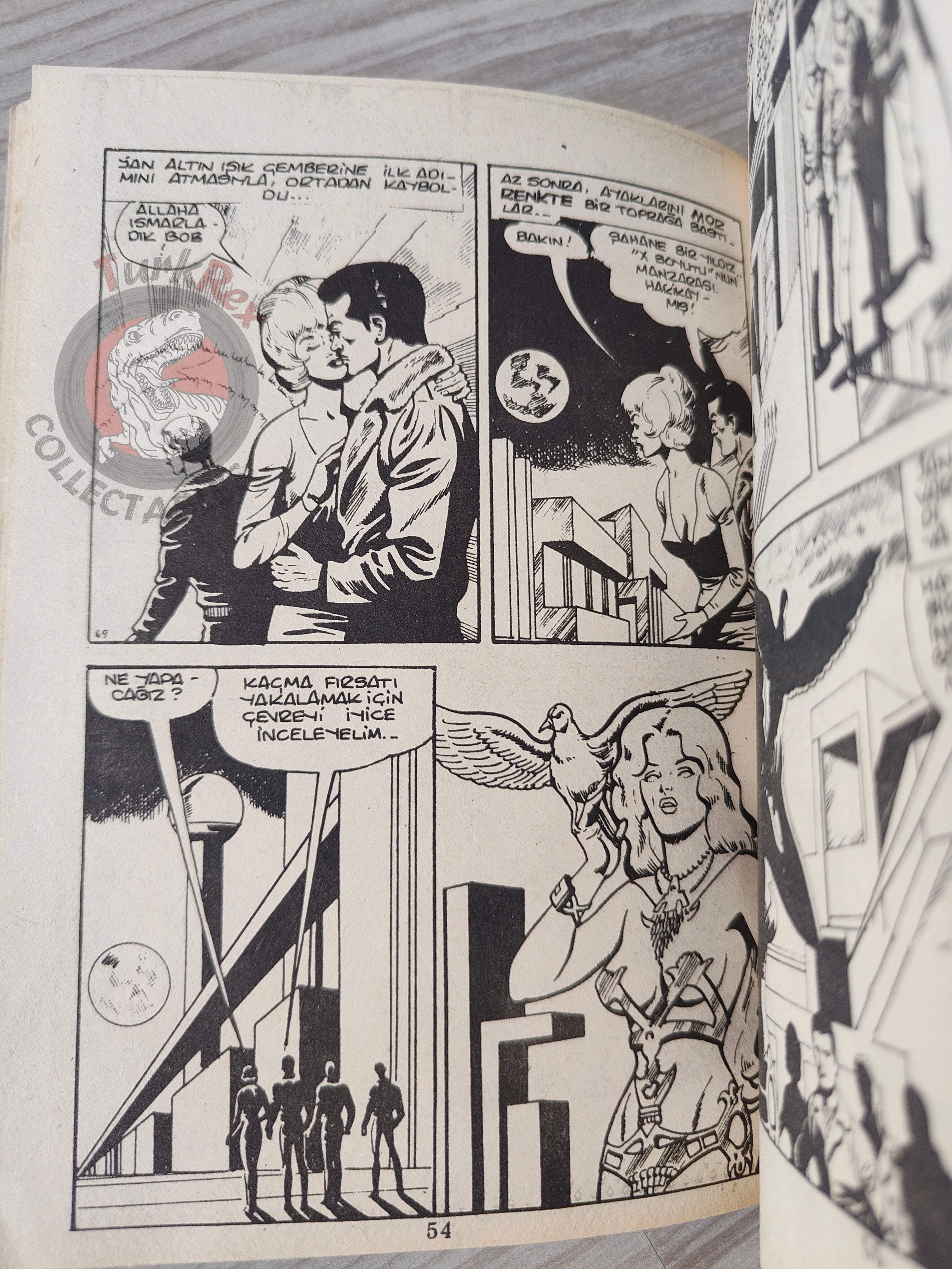 Uzay #4 1981 Turkish Comic Turkey Space Science Fiction
