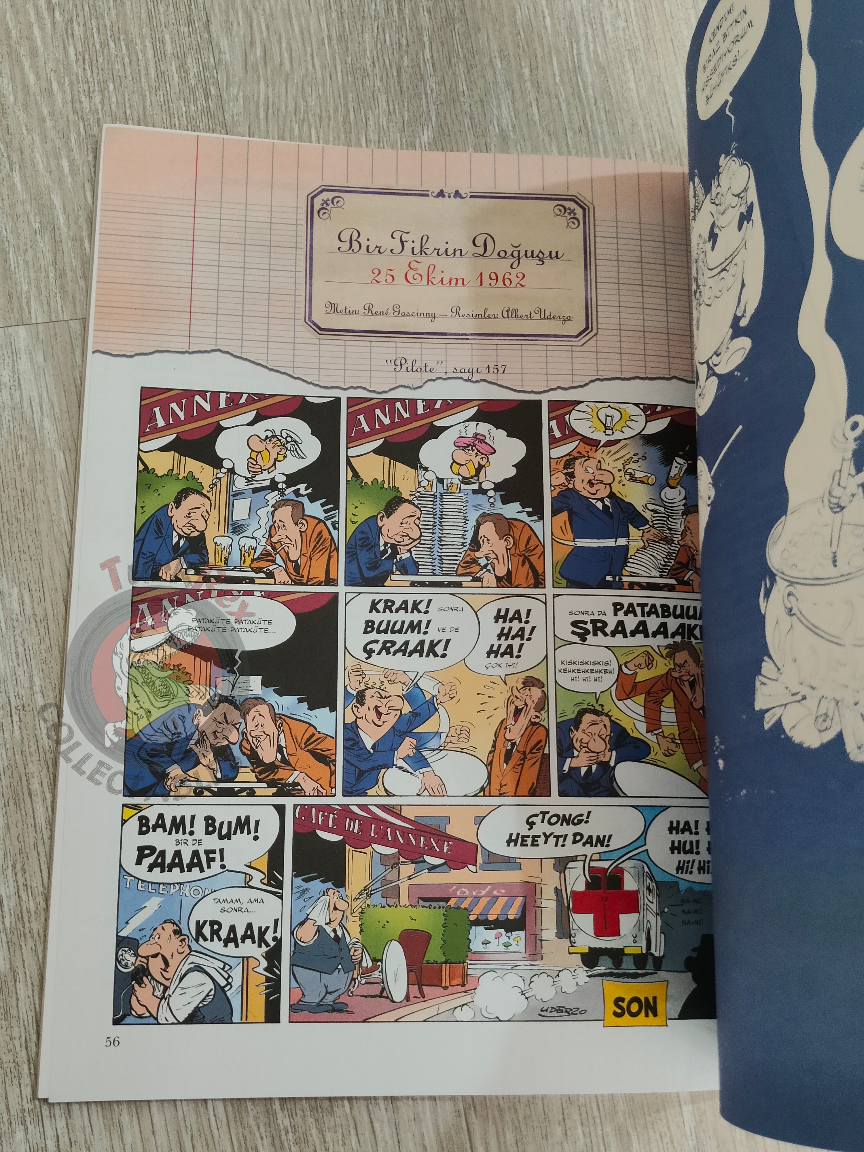 Asterix – Asterix and the Class Act 2008 1st Edition Turkish Edition Comic Turkey