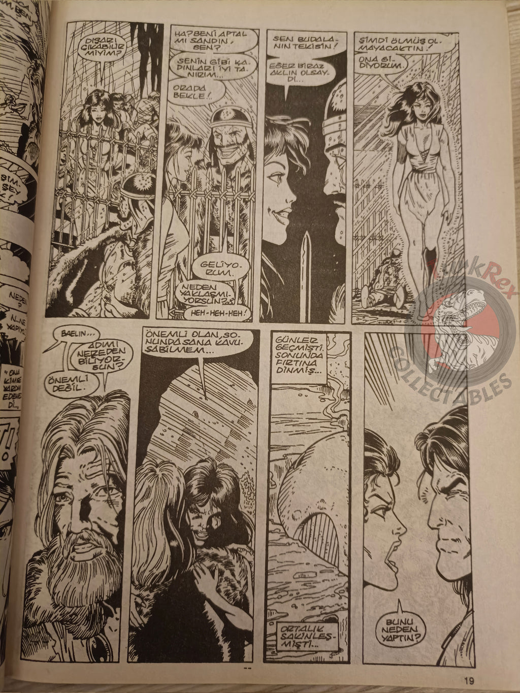 Kral Conan #24 The Barbarian #232 #233 #234 Turkish Comic Turkey SSOC #139