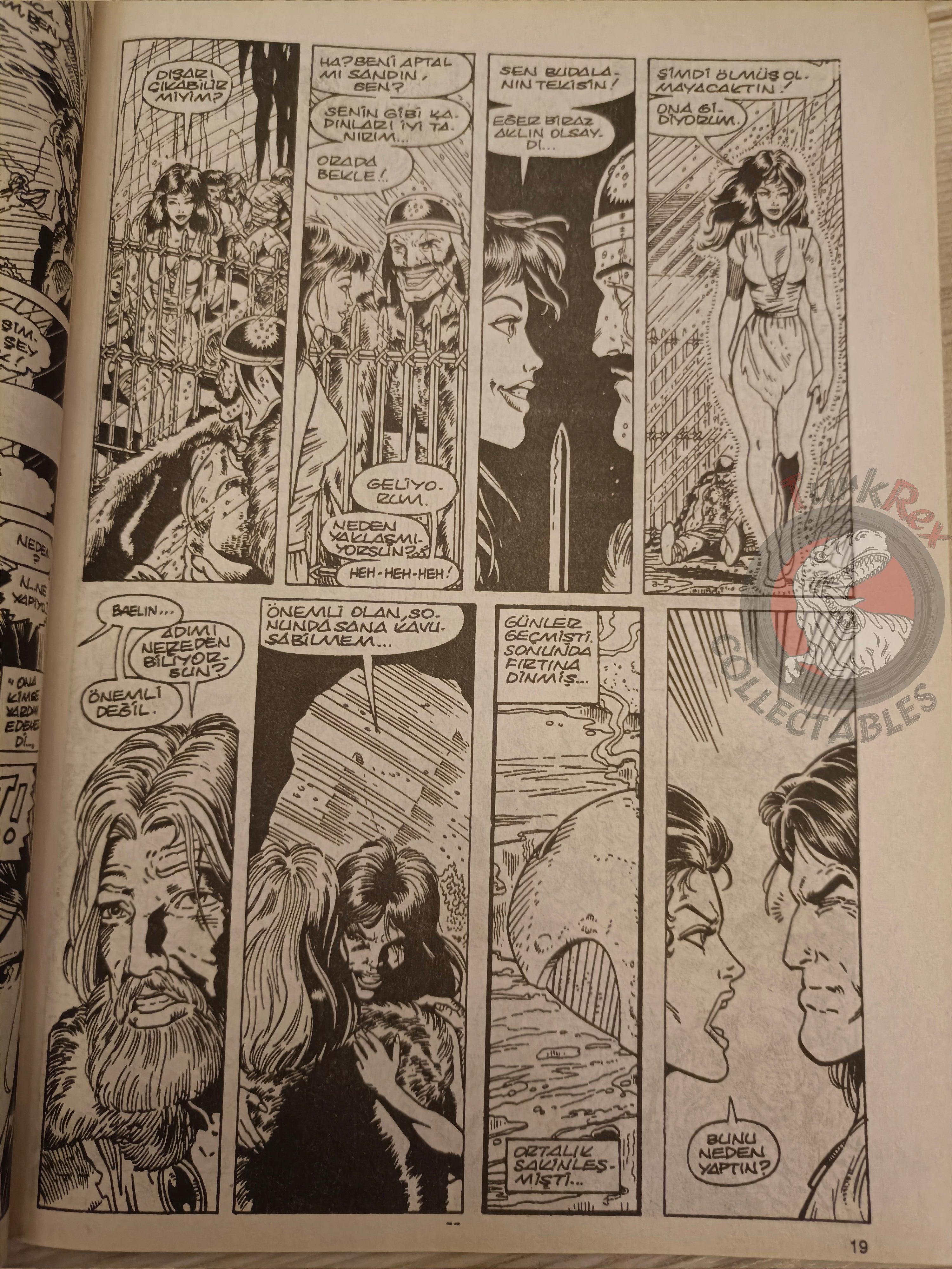 Kral Conan #24 The Barbarian #232 #233 #234 Turkish Comic Turkey SSOC #139