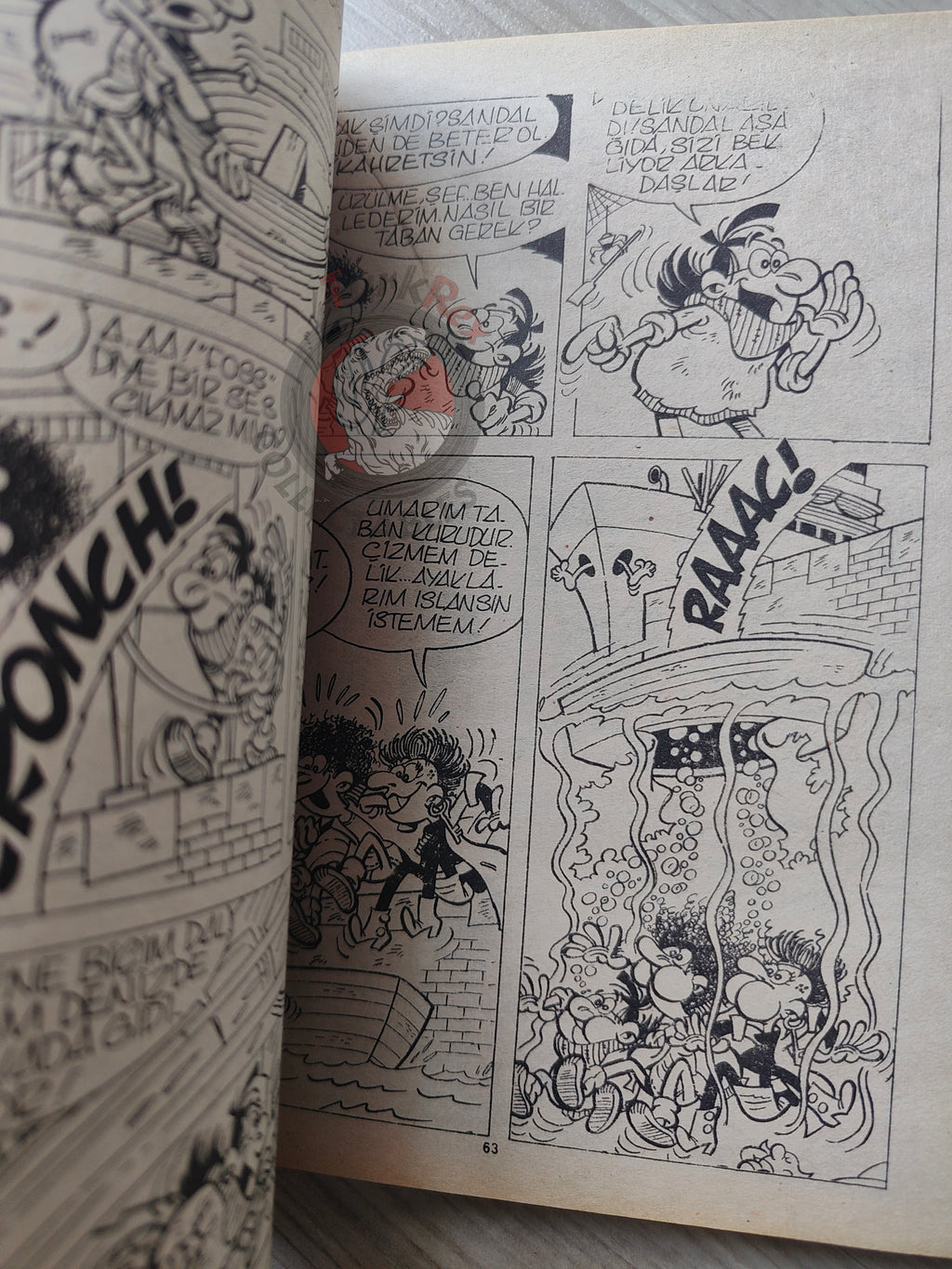 Chicha, Tato y Clodoveo #3 1989 Turkish Comic Turkey Francisco Ibáñez