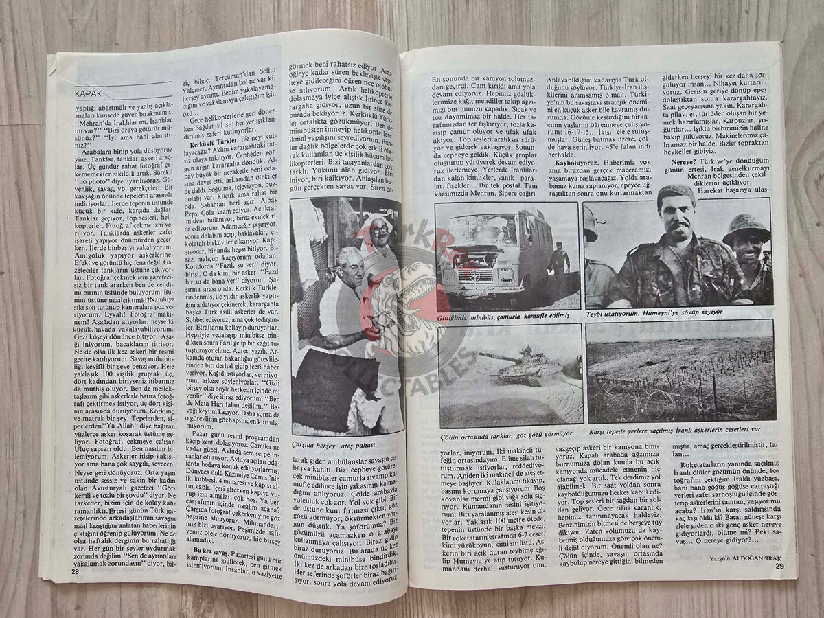 Nokta 1983 Iran–Iraq War Turkish Magazine Turkey Saddam Hussein Ayatollah Khomeini Guatemala