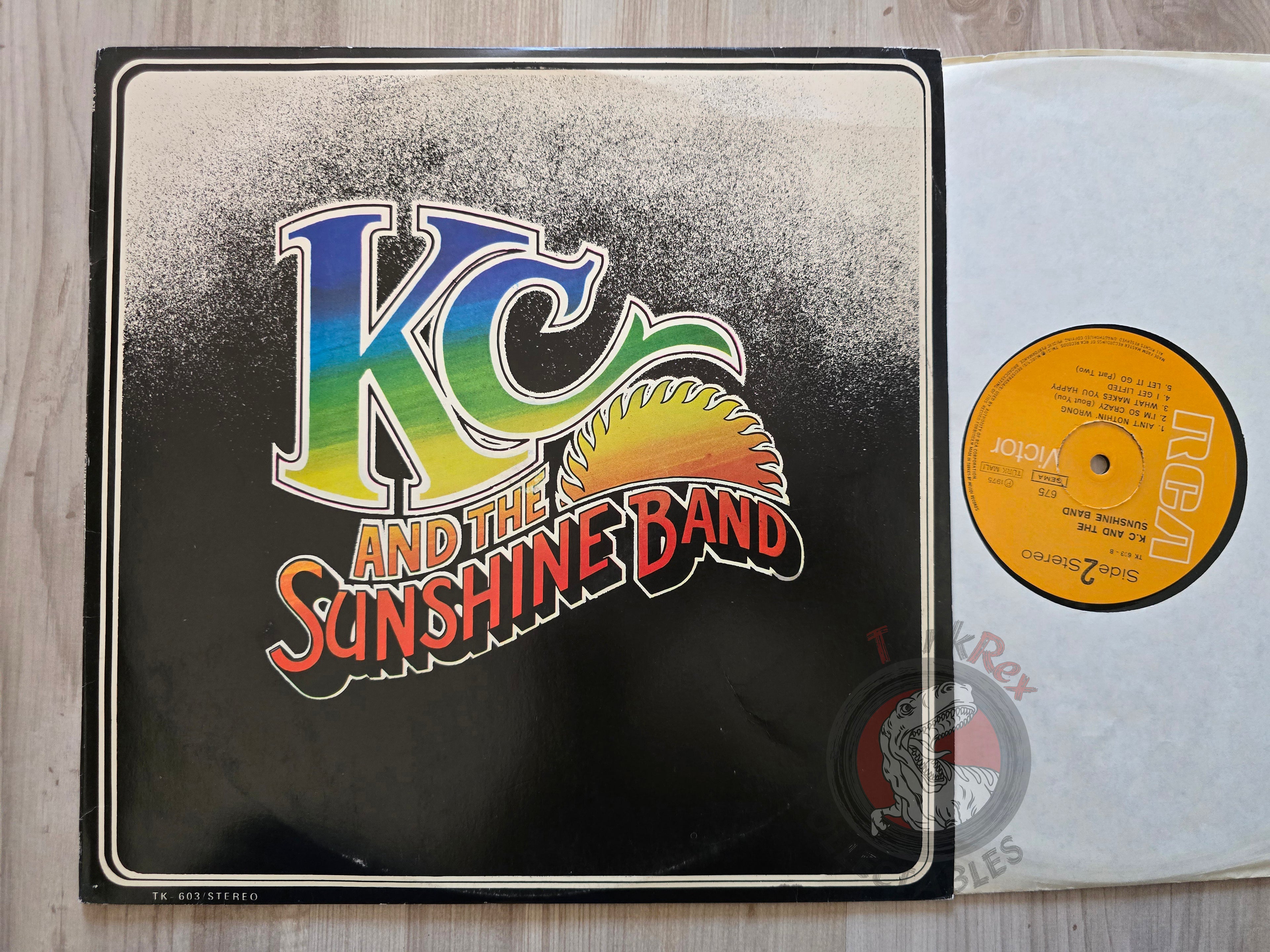 KC & The Sunshine Band – KC And The Sunshine Band Turkish Pressing Vinyl Turkey Edition