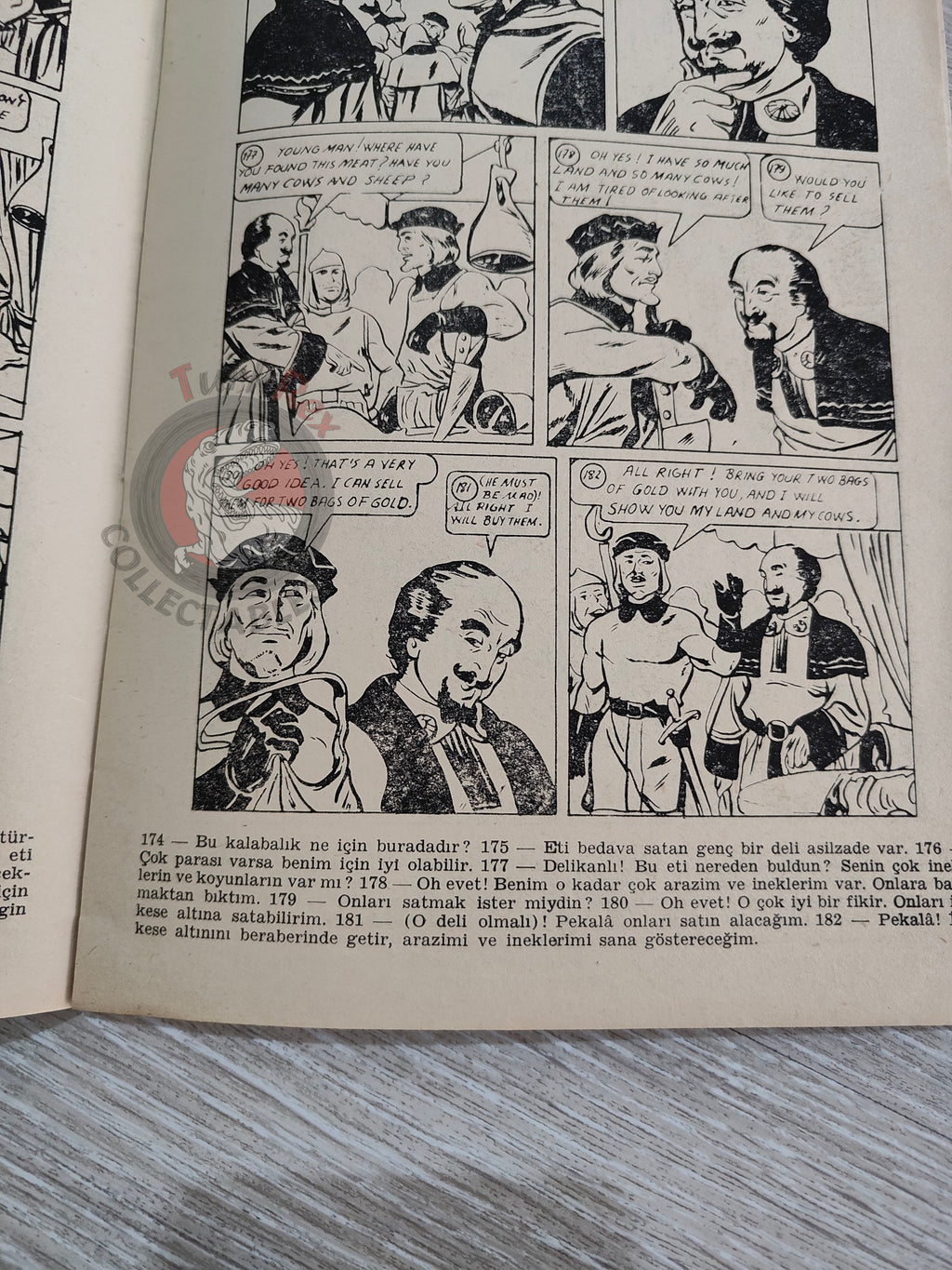 Robin Hood 1960s Turkish Comic Turkey Classics Illustrated