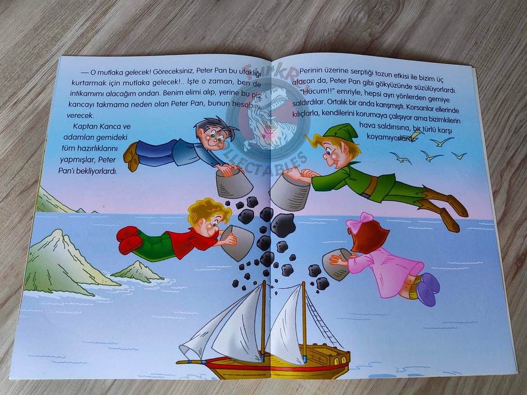 J. M. Barrie – Peter Pan 2010 Turkish Book Turkey Illustrated 2