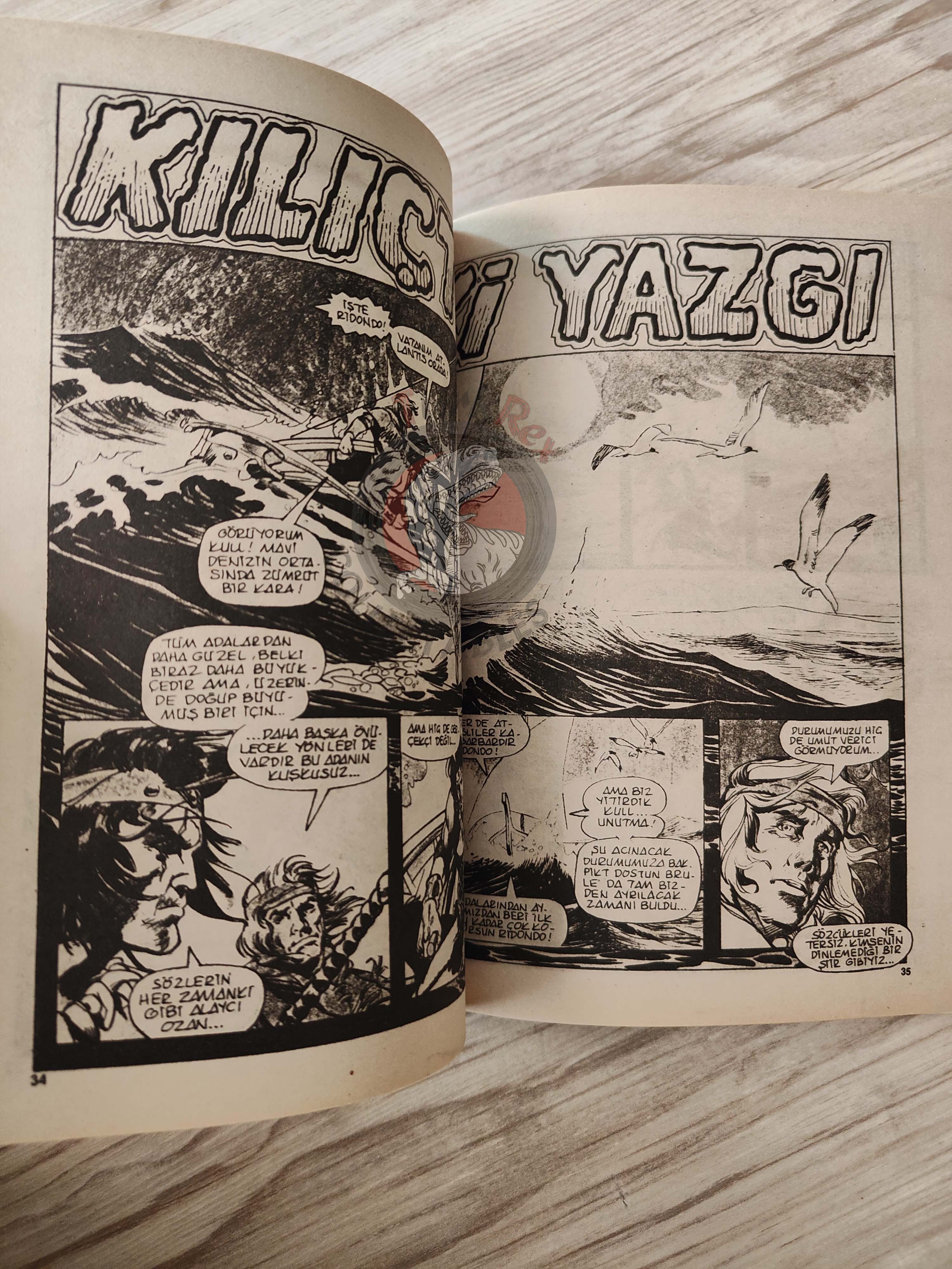 Kull the Conqueror #1 1988 Turkish Comic Turkey #9 SSOC #3