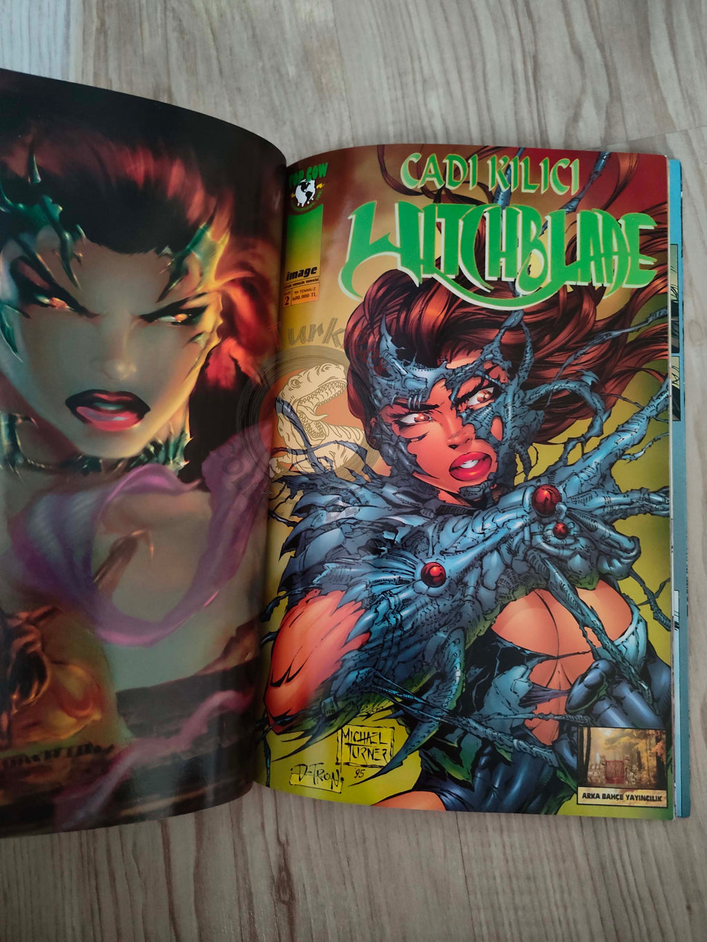 Witchblade Vol #1 1999 Turkish Comic Turkey #1 #2 #3