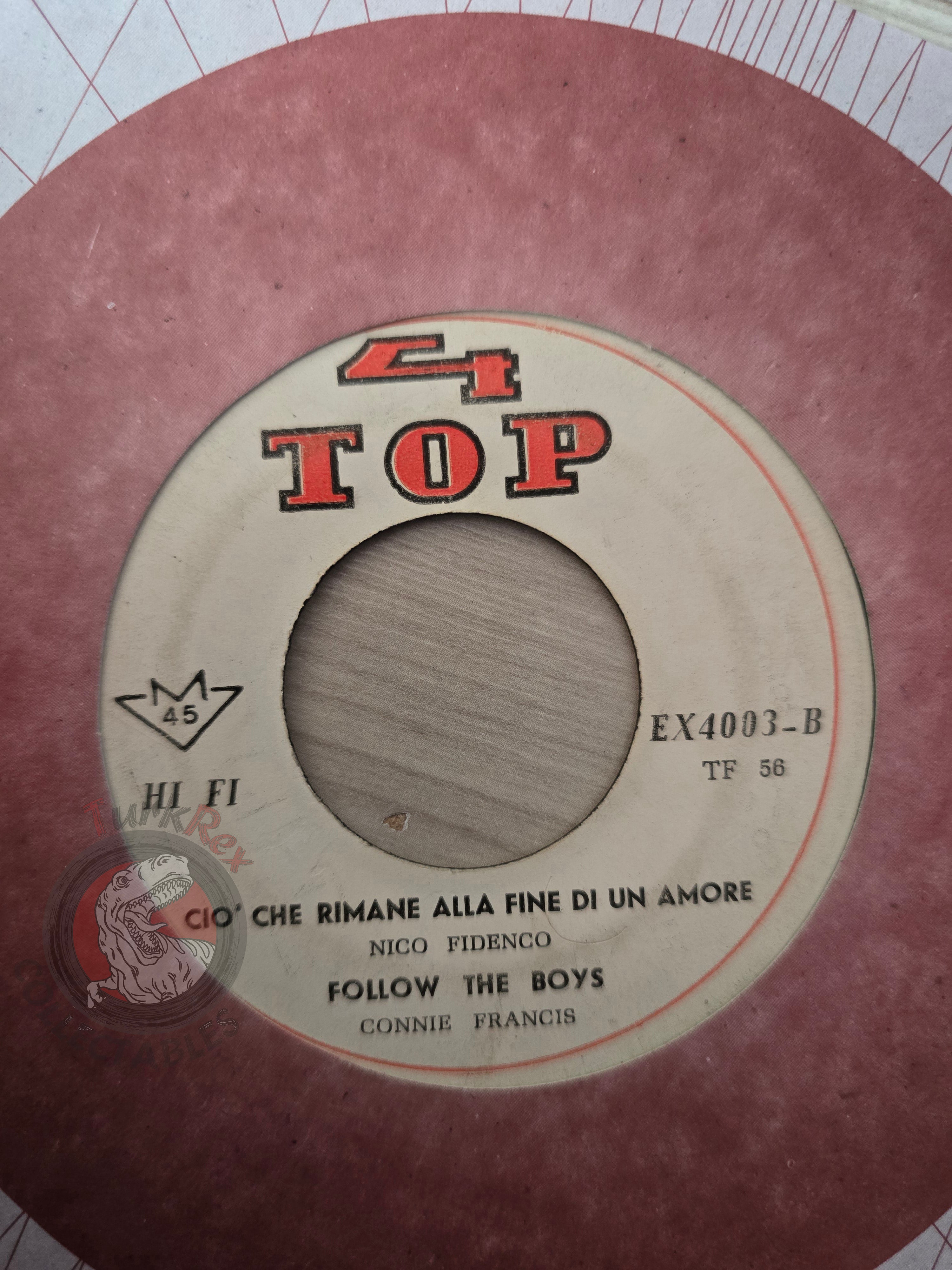 Cliff Richard / Nico Fidenco / Connie Francis / The Brothers Four  7" Iran Pressing Vinyl Iranian Edition