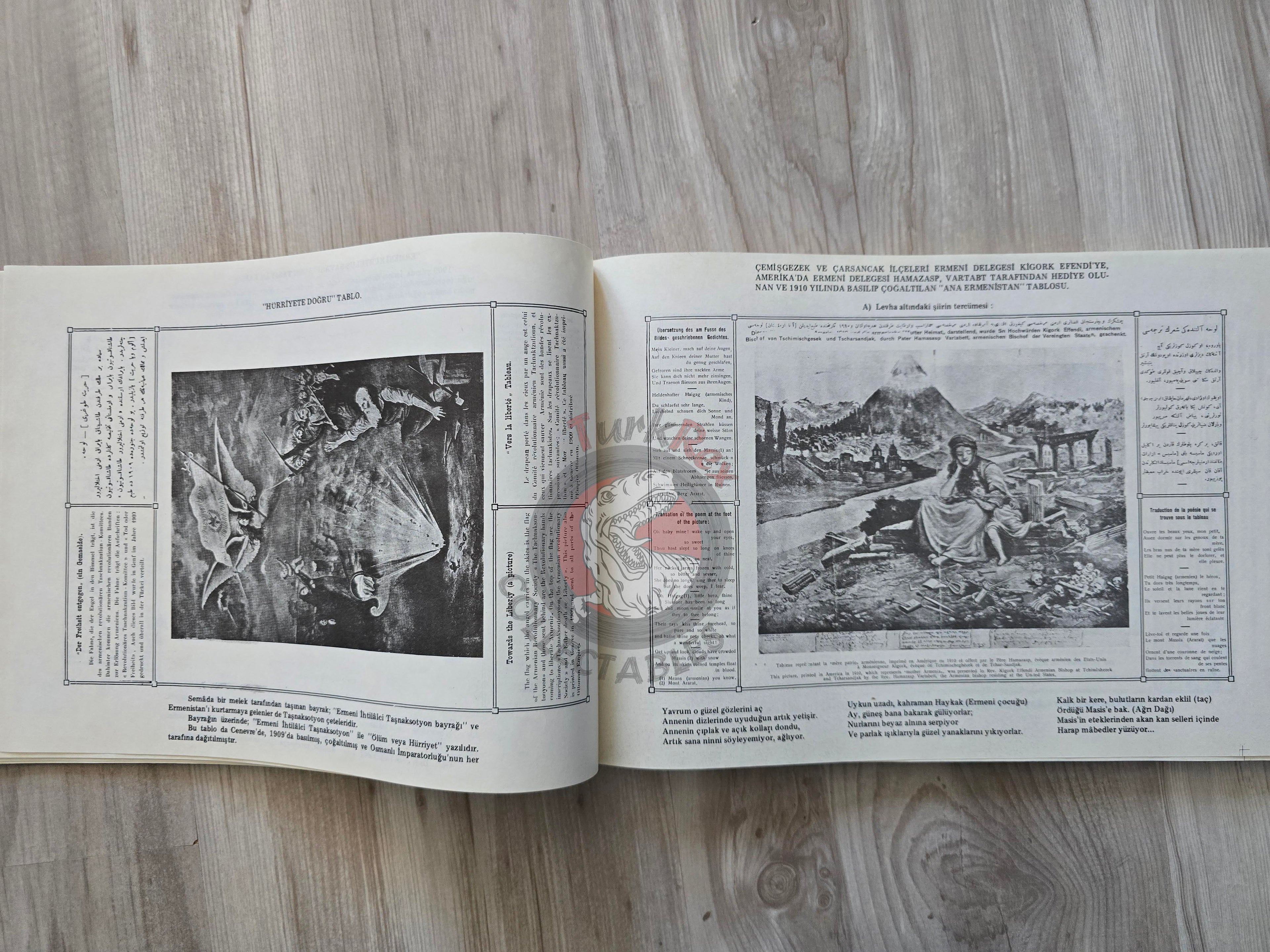 Armenian Terror 1982 Turkish Book Turkey Armenia English Revolutionary Federation Ottoman