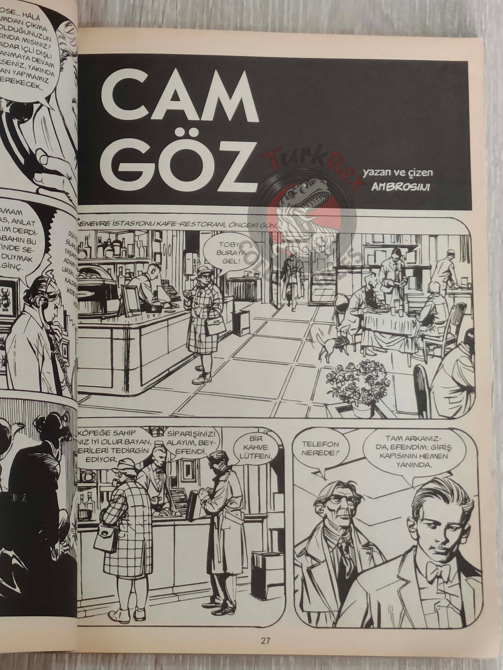 Rodeo Strip 2005 Dylan Dog Turkish Comic Mag Odie Bracy Carlo Ambrosini David Cronenberg