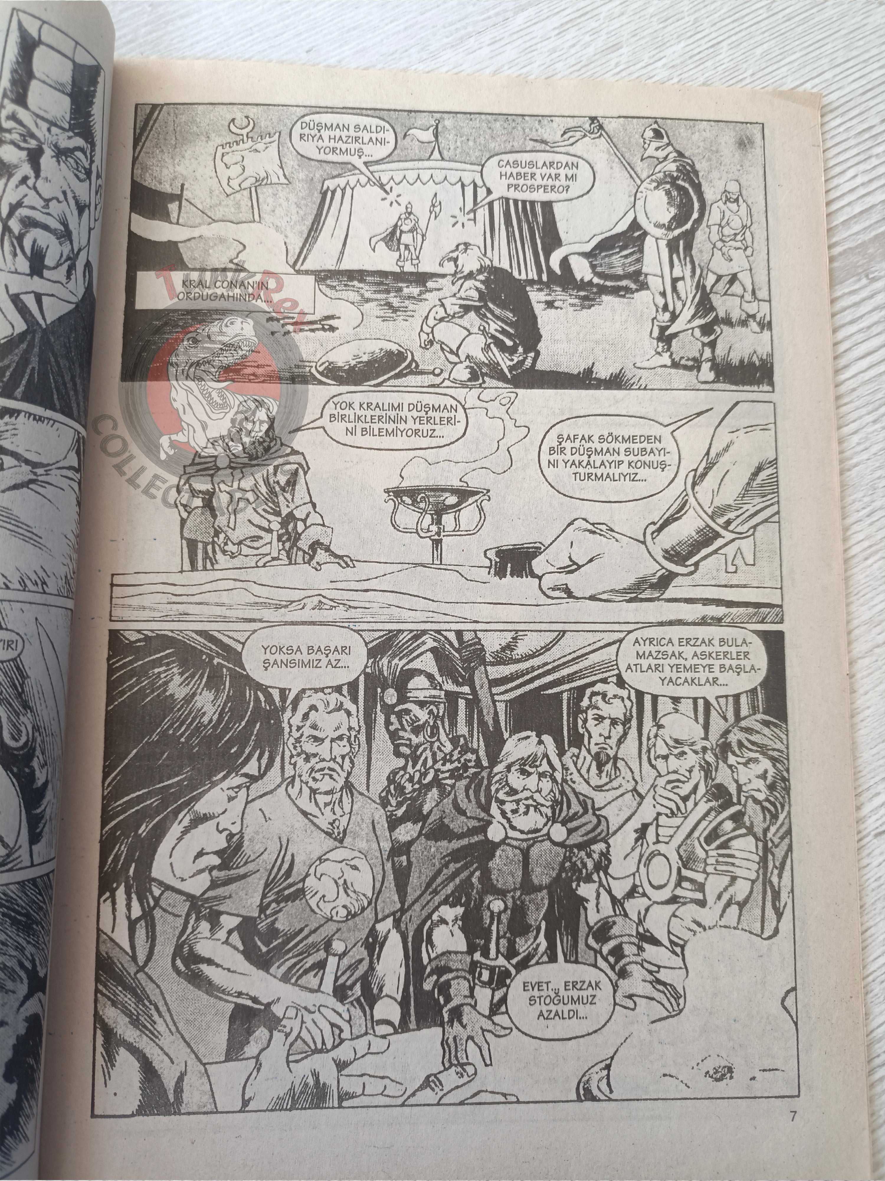 Conan The King #1 2001 Turkish Comic Turkey #33 #34