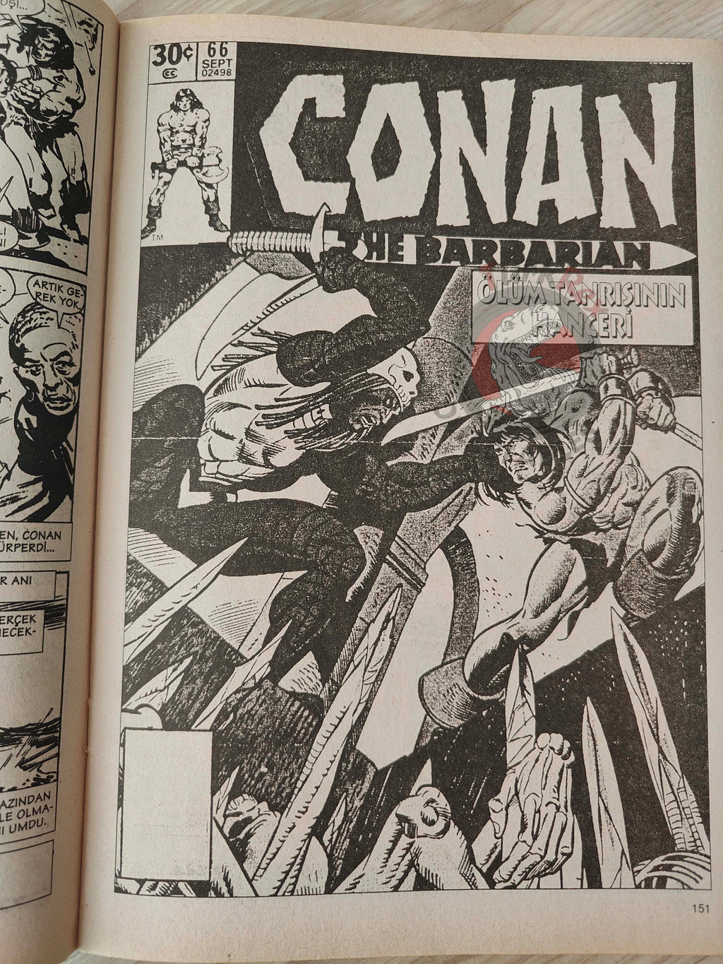 Conan The Barbarian #3 2001 Turkish Comic Turkey #65 #66 #67 #68