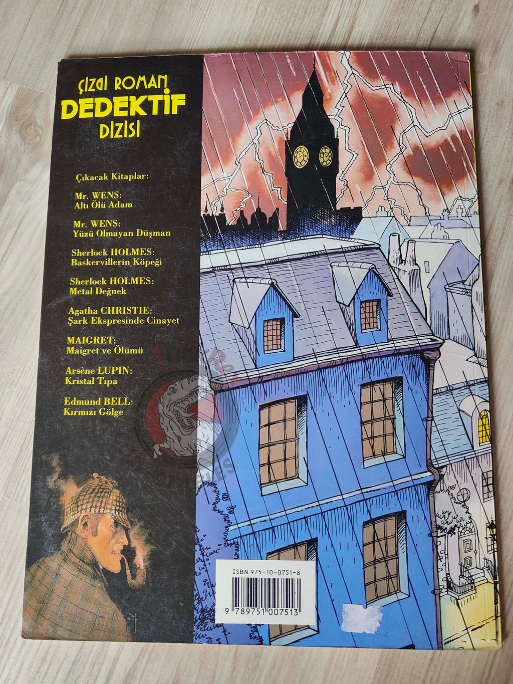 Sherlock Holmes – Red Leech Turkish Comic Turkey André-Paul Duchâteau