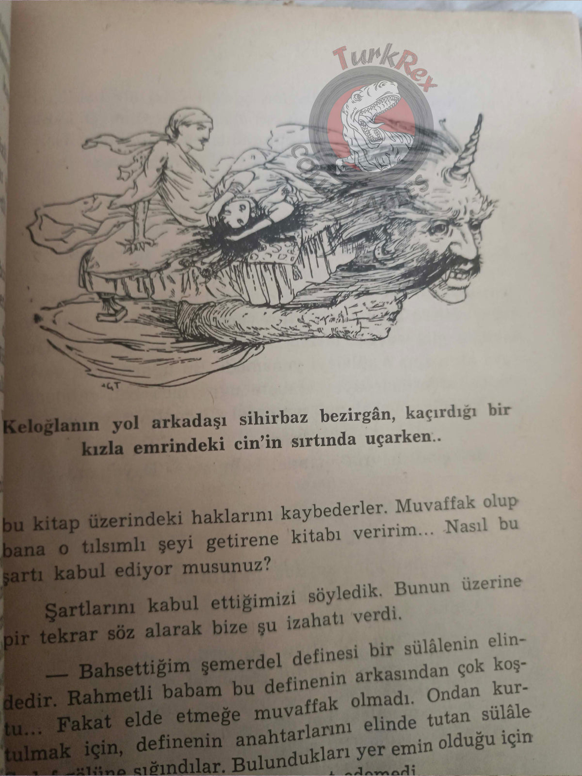 Kaloghlan 1972 Turkish Book Turkey Illustrated Folk Litreature Keloğlan
