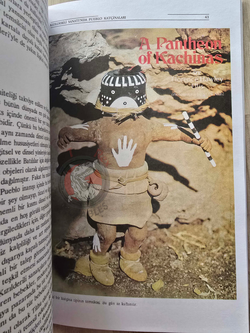 Engin Beksaç – Pueblo Kachinas in Native American Art Turkish Book Turkey