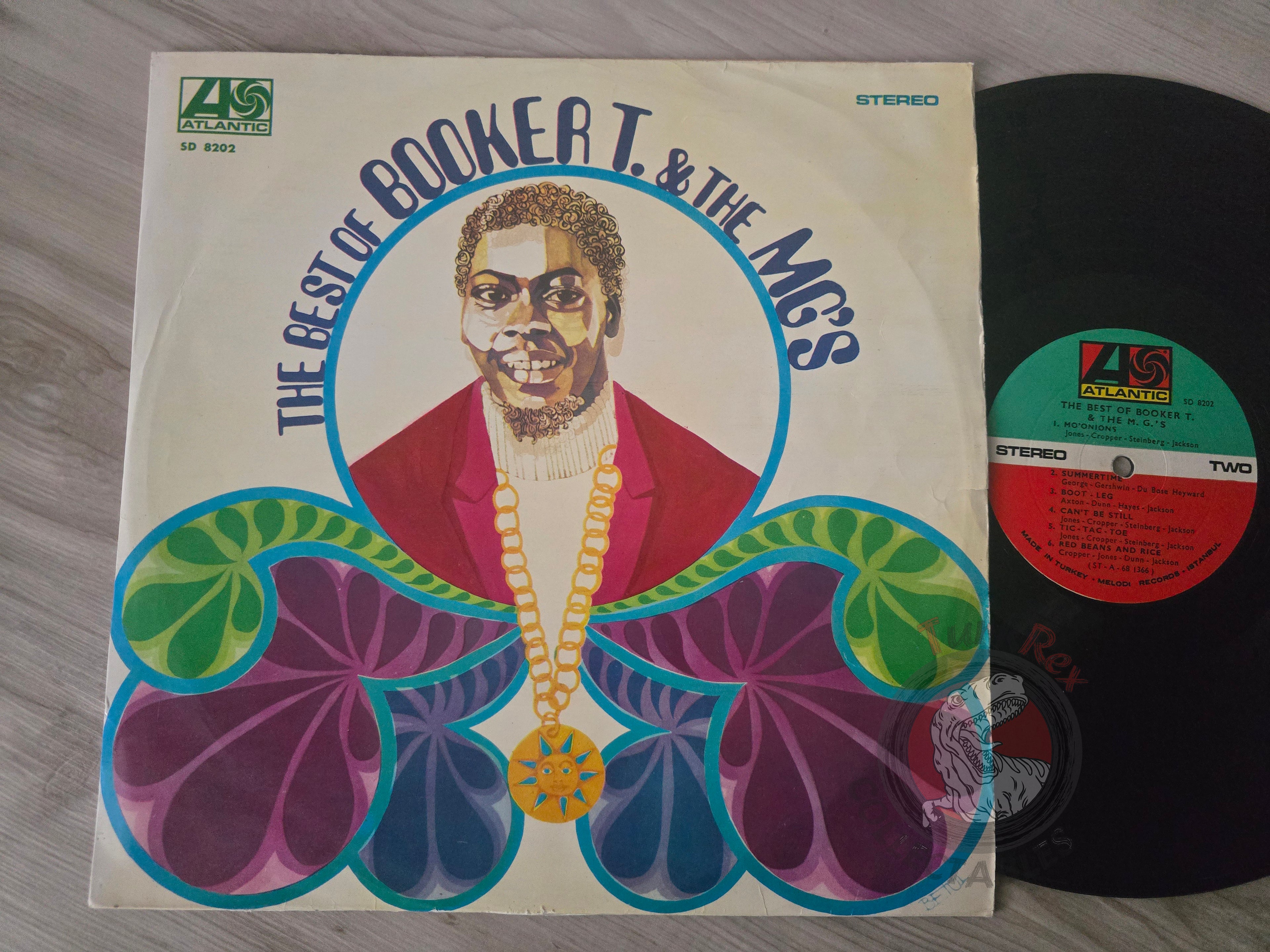 Booker T. & The MG's – The Best Of Booker T. & The MG's Turkish Pressing Vinyl Turkey Edition
