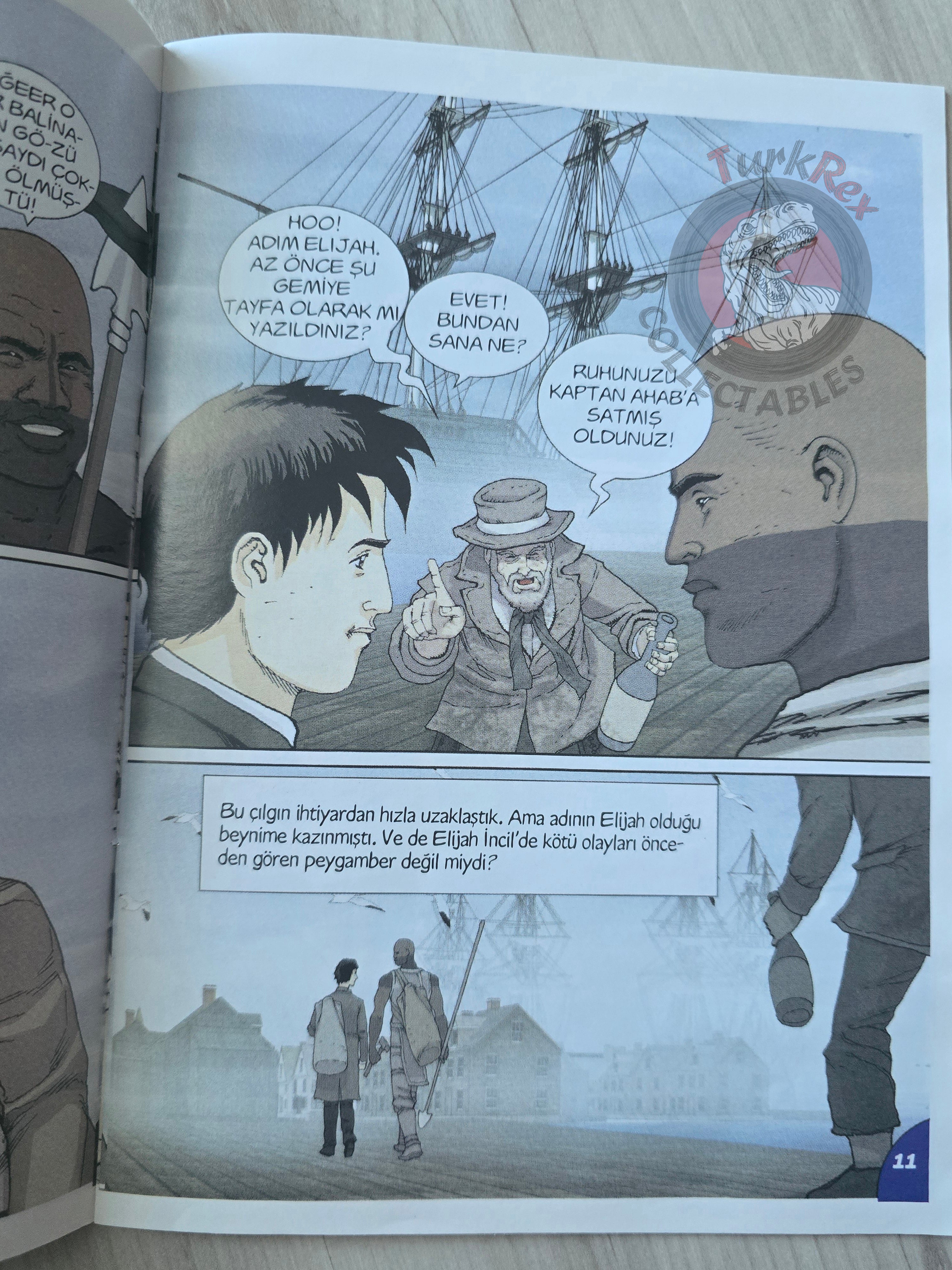 Moby Dick – Herman Melville Turkish Comic Turkey Rod Espinosa